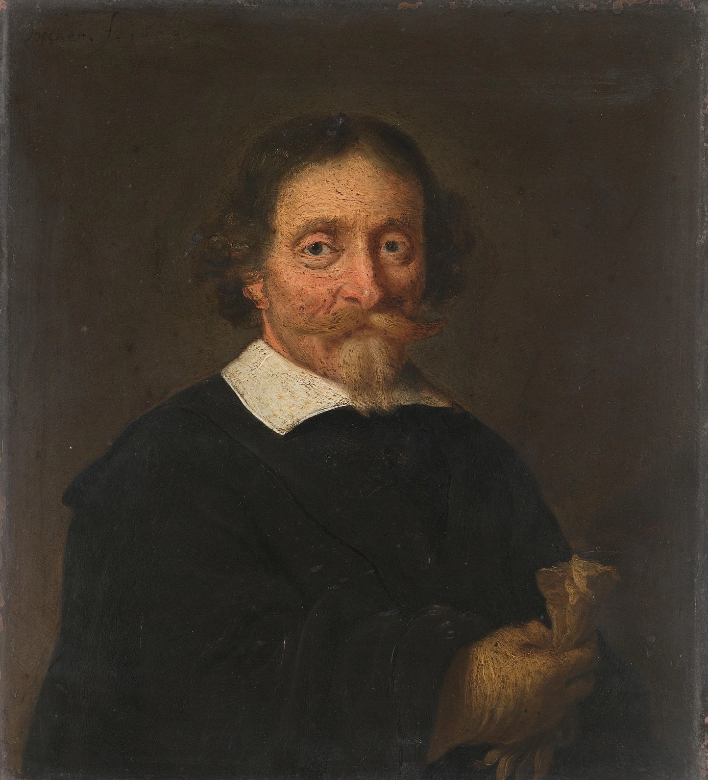 Portrait of a Man – Herman Meynderts Doncker Vintage Portrait Art Print | Wall Art Poster