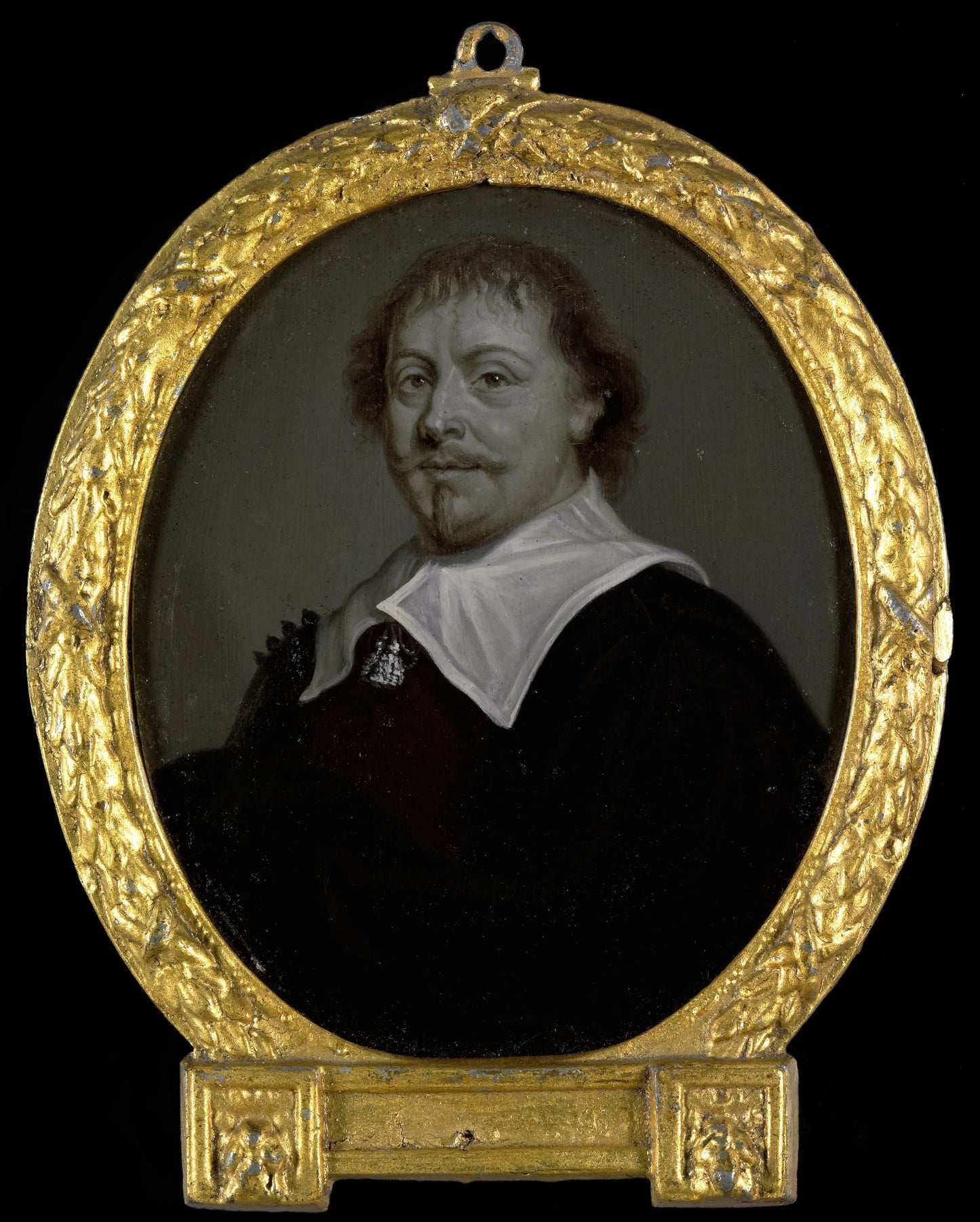 Portrait of Franciscus Planté, Clergyman at Zevenbergen and in Brazil – Arnoud van Halen Vintage Portrait Art Print | Wall Art Poster