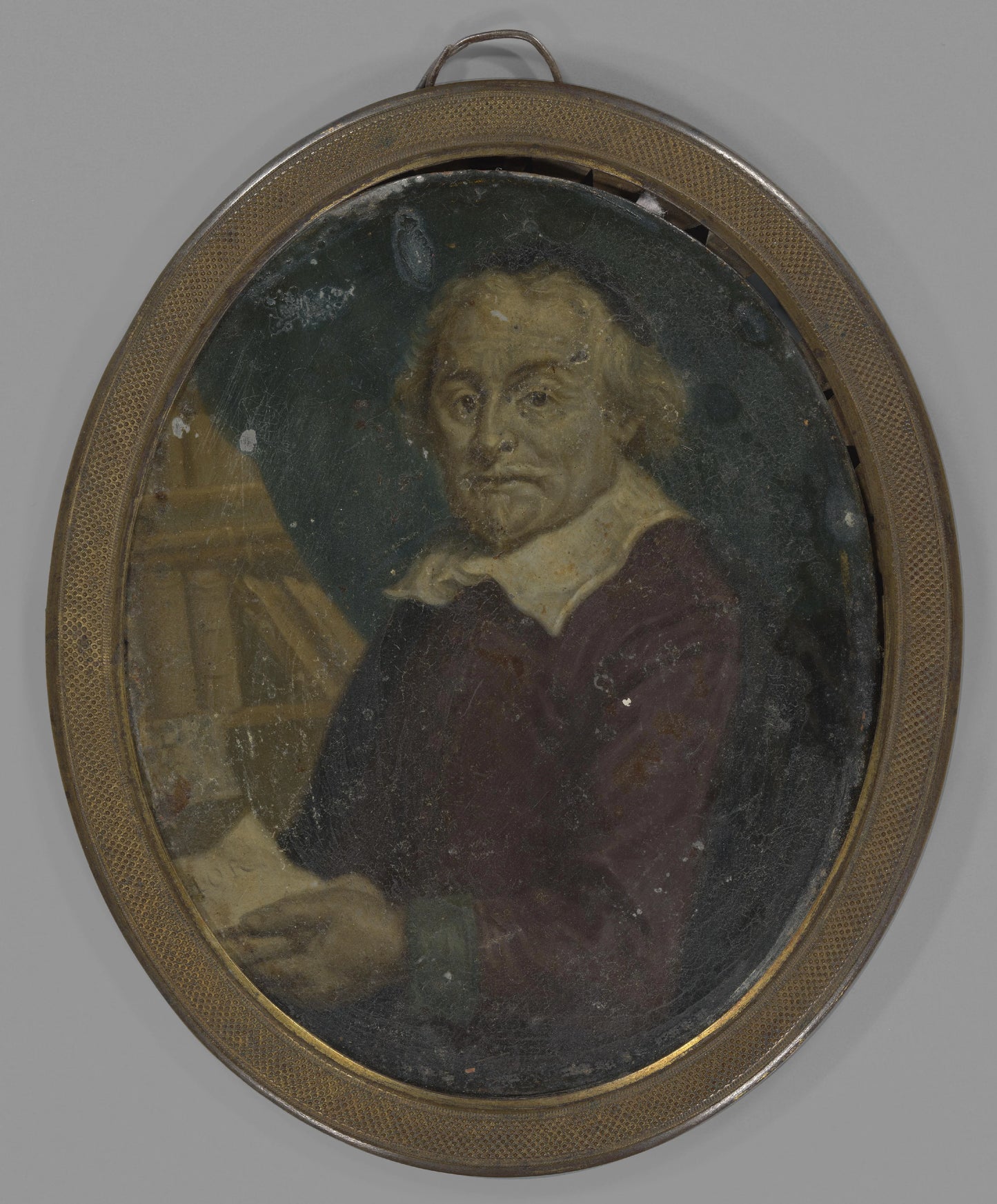 Joost van den Vondel, dichter en toneelschrijver – Arnoud van Halen Vintage Art Print | Wall Art Poster