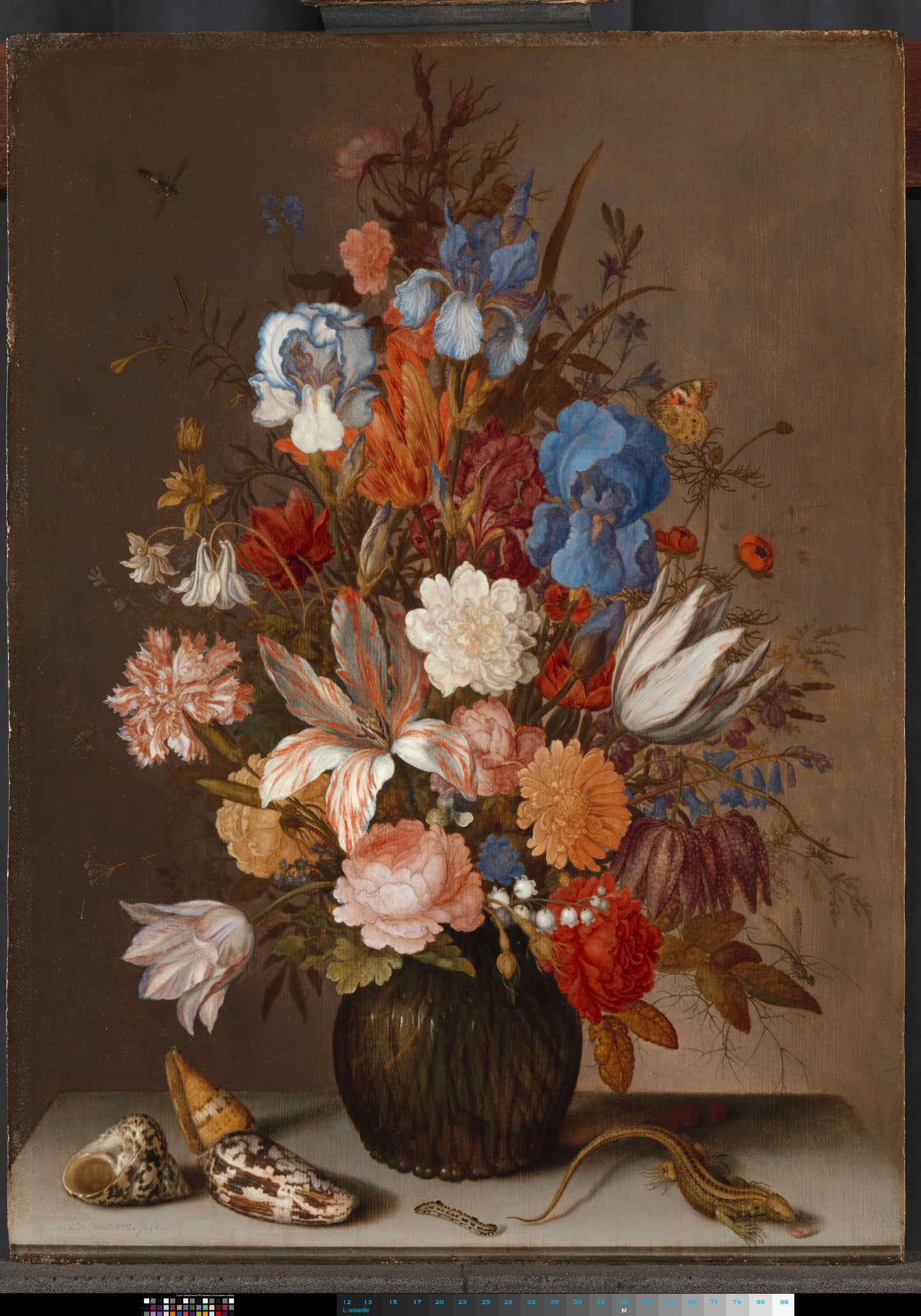 Still Life with Flowers – Balthasar van der Ast (signed by artist) Vintage Still Life Art Print | Wall Art Poster