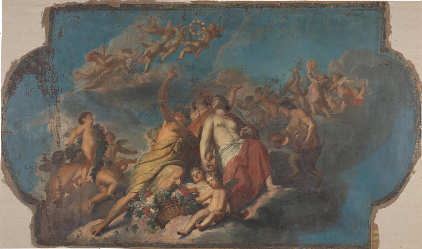 Venus and Bacchus – anonymous Vintage Art Print | Wall Art Poster