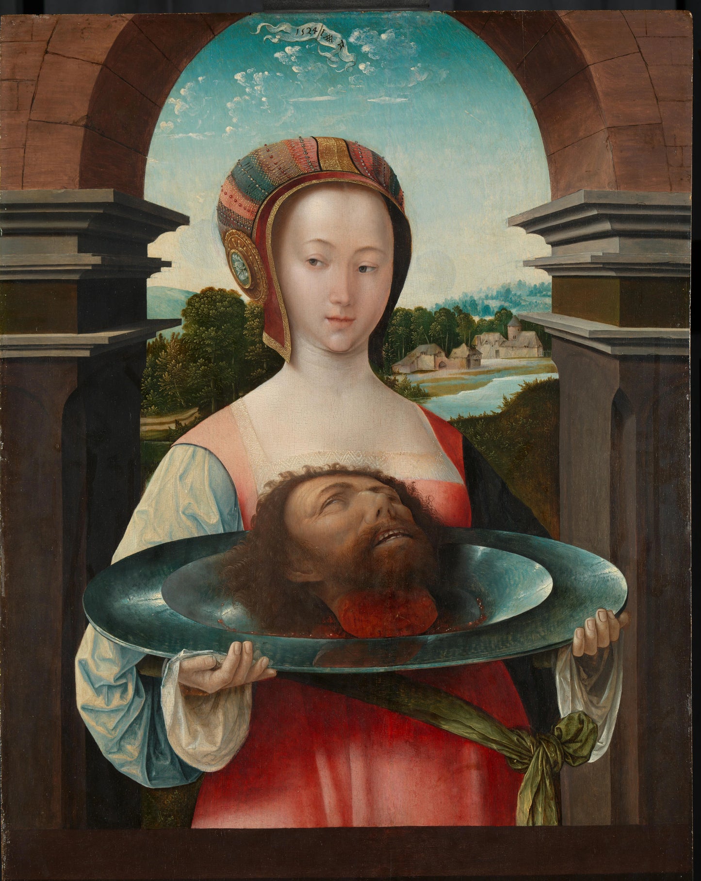 Salome and the Head of John the Baptist – Jacob Cornelisz. van Oostsanen Vintage Art Print | Wall Art Poster