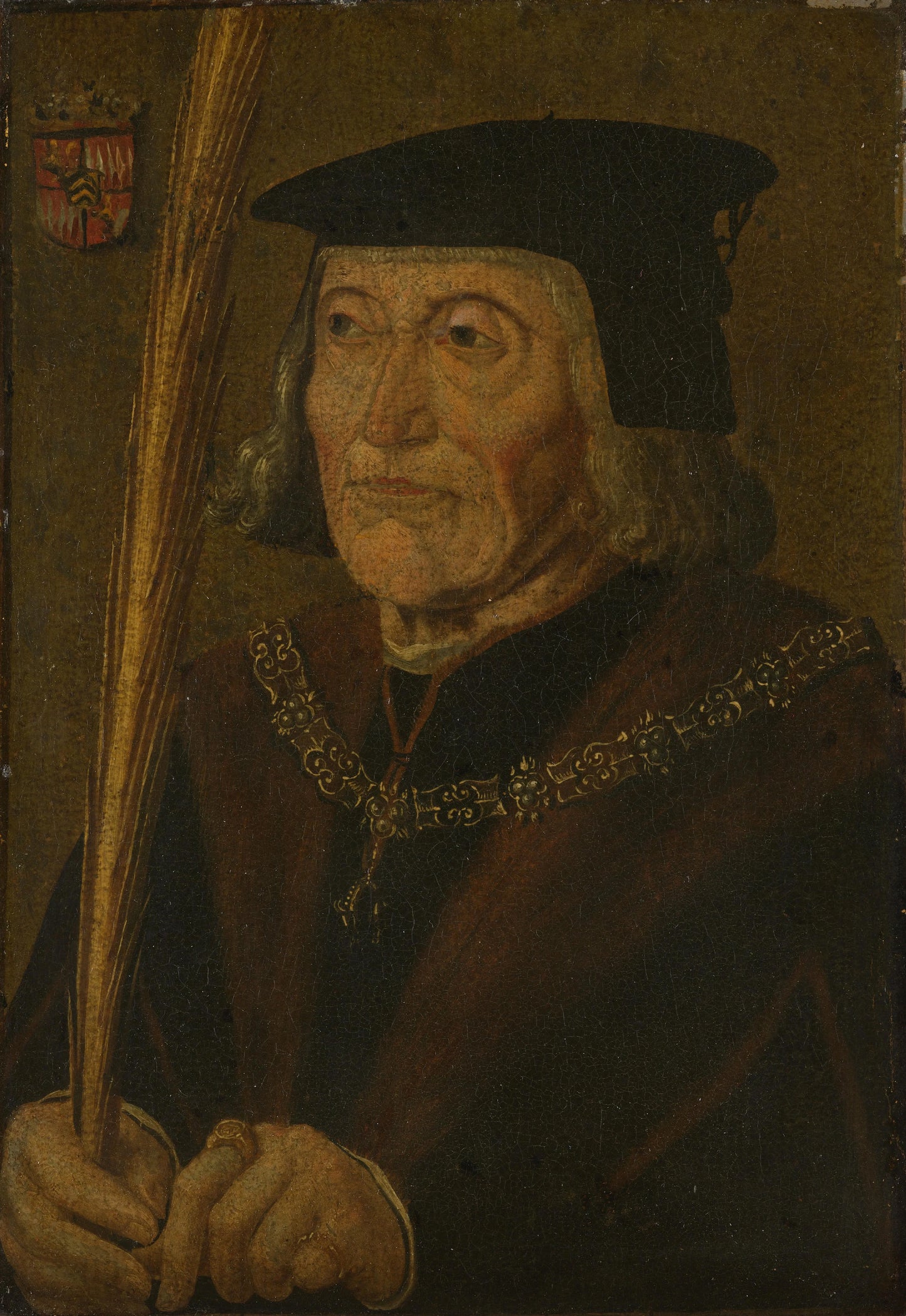 Portrait of Jan van Egmond (1438-1516), Count of Egmond – anonymous Vintage Portrait Art Print | Wall Art Poster