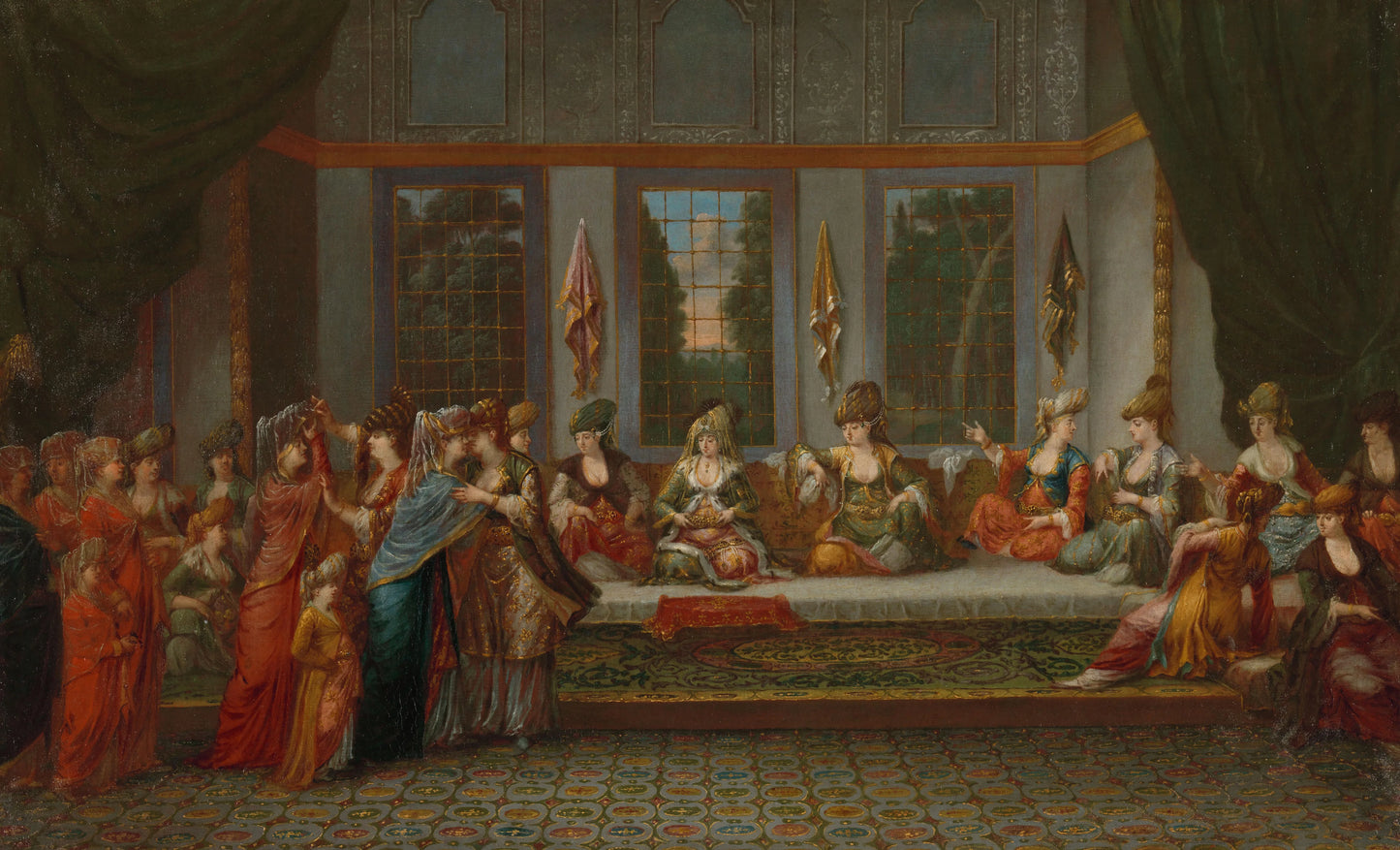 Greek Wedding – Jean Baptiste Vanmour Vintage Art Print | Wall Art Poster