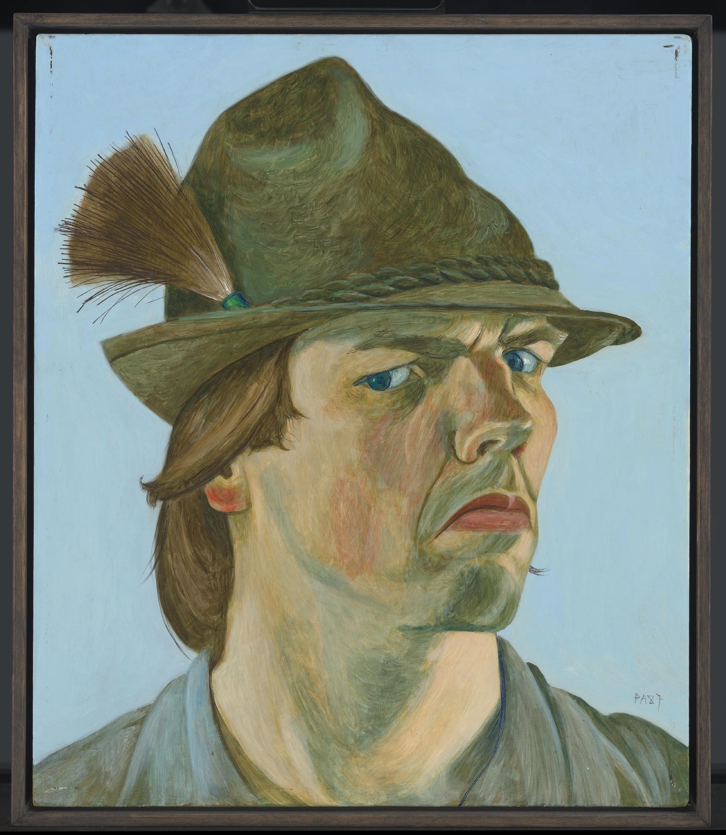 Zelfportret – Philip Akkerman Vintage Art Print | Wall Art Poster