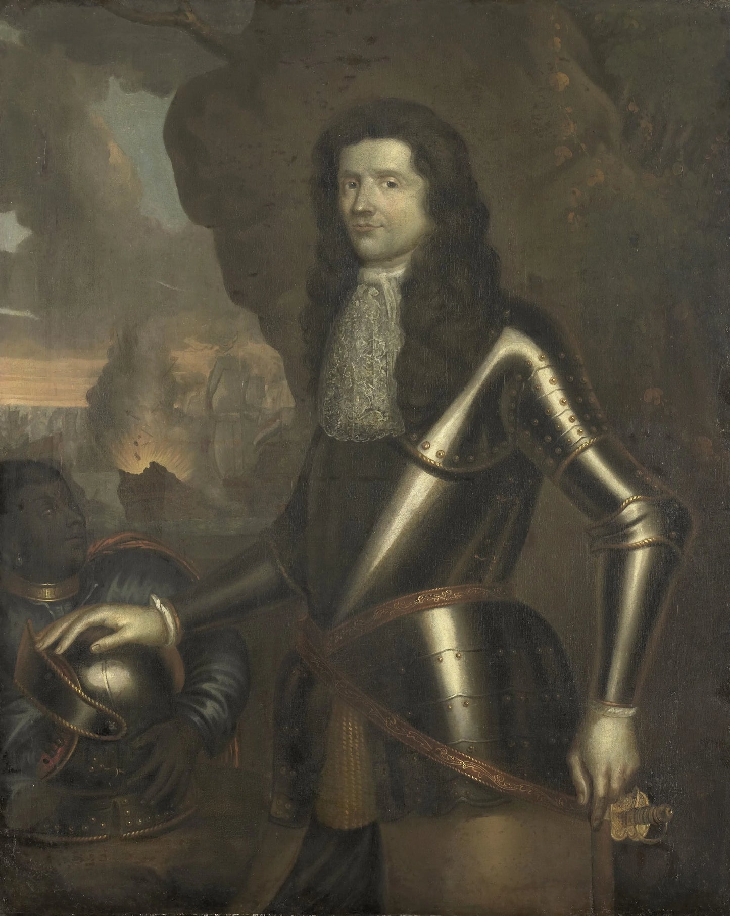 Portrait of an Admiral, probably Willem van Ewijck – anonymous Vintage Portrait Art Print | Wall Art Poster