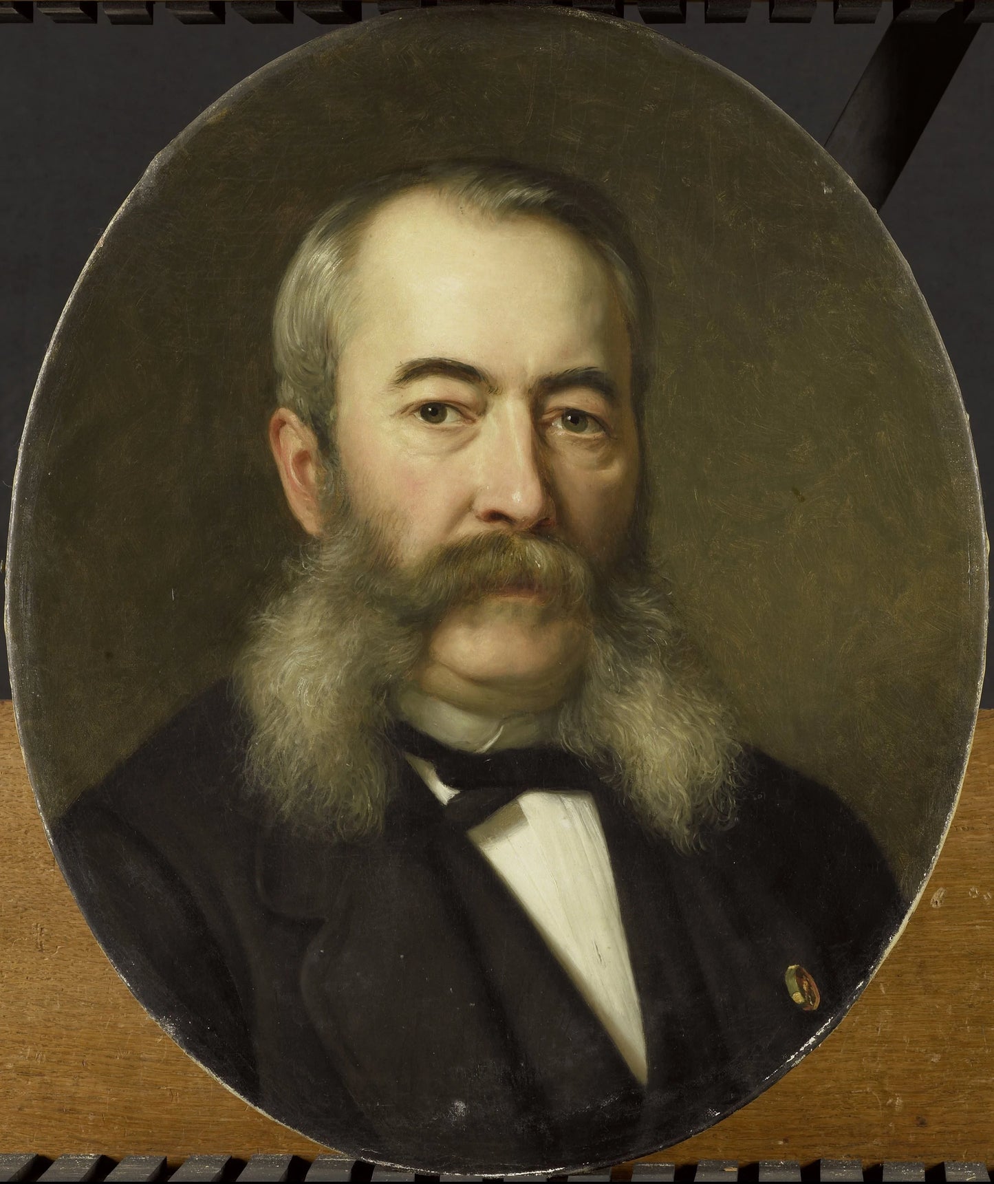 Herman Frederik ten Kate. Schilder (1822-91) – Johan Heinrich Neuman Vintage Self-Portrait Art Print | Wall Art Poster