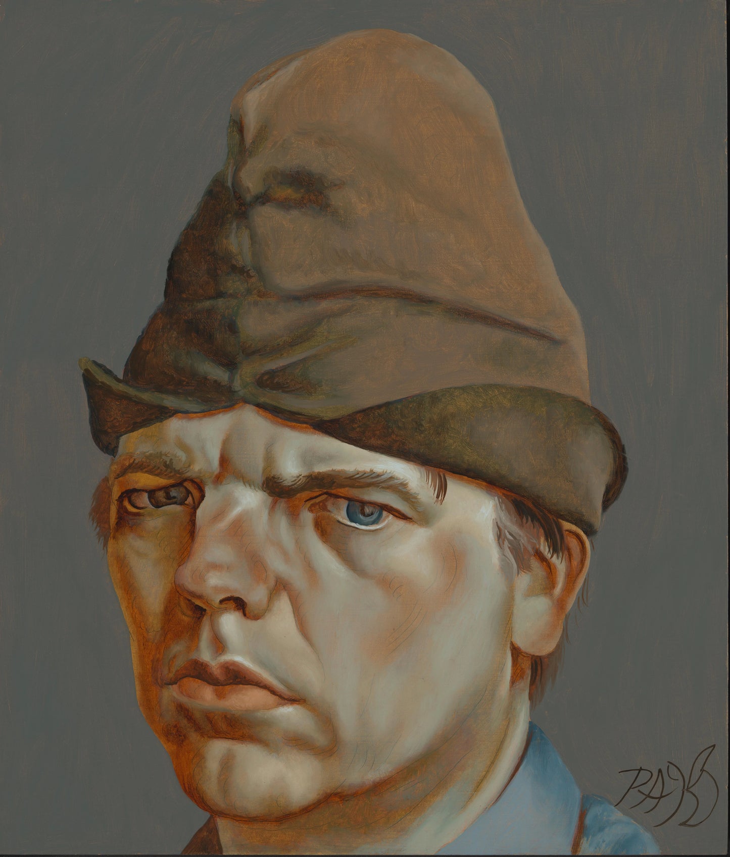 Zelfportret nr. 41 – Philip Akkerman Vintage Art Print | Wall Art Poster