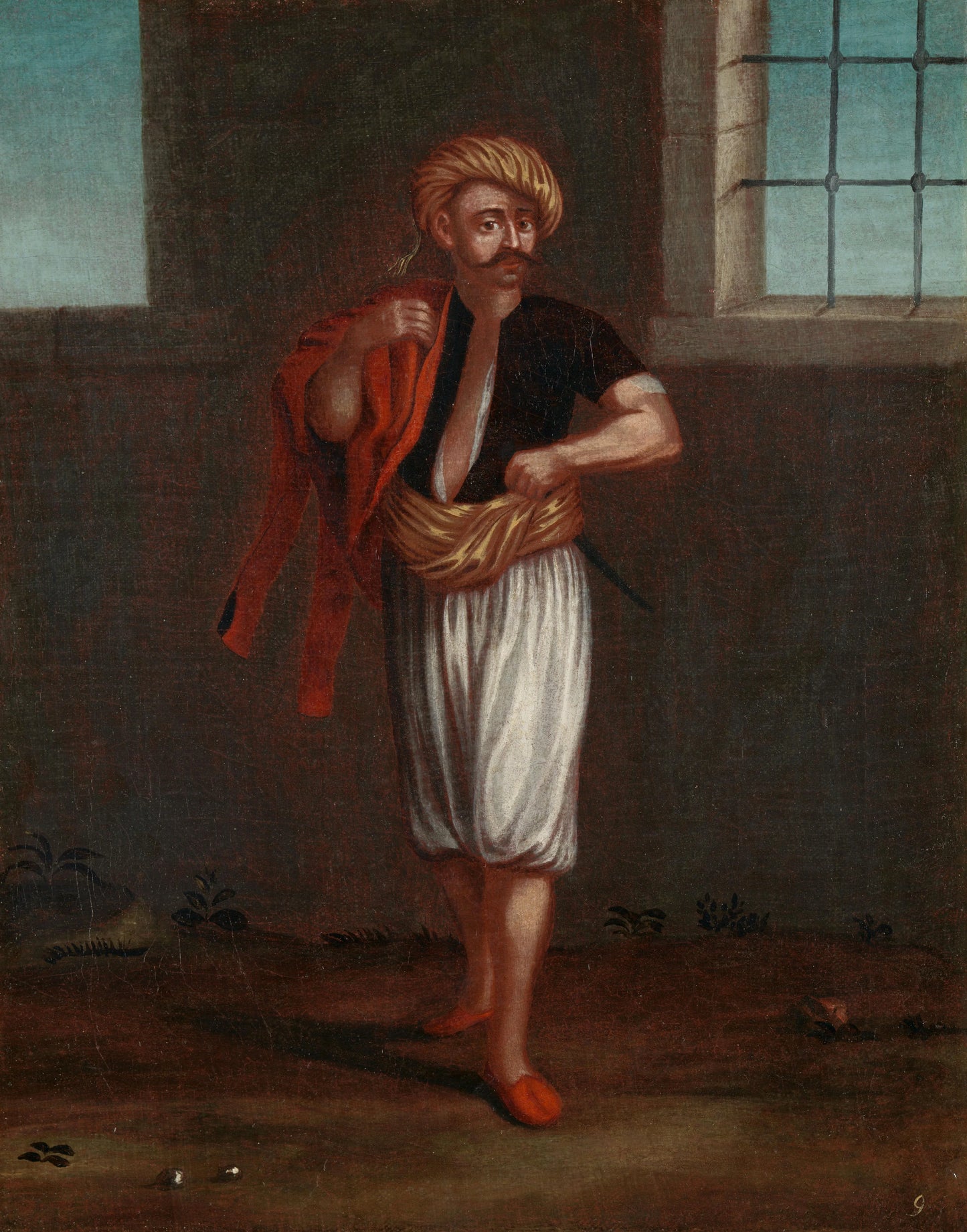 An Albanian Sailor – atelier van Jean Baptiste Vanmour Vintage Art Print | Wall Art Poster