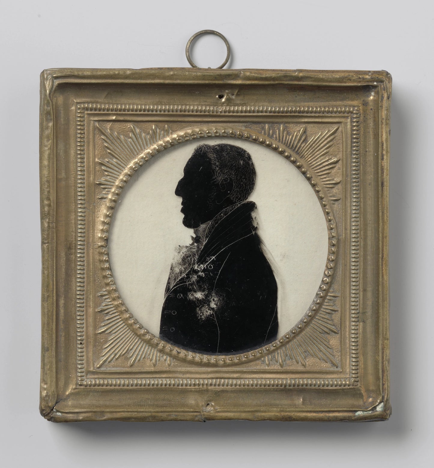 Silhouet portret van Arthur Wellesley, Duke of Wellington (1769-1852) – anonymous Vintage Art Print | Wall Art Poster