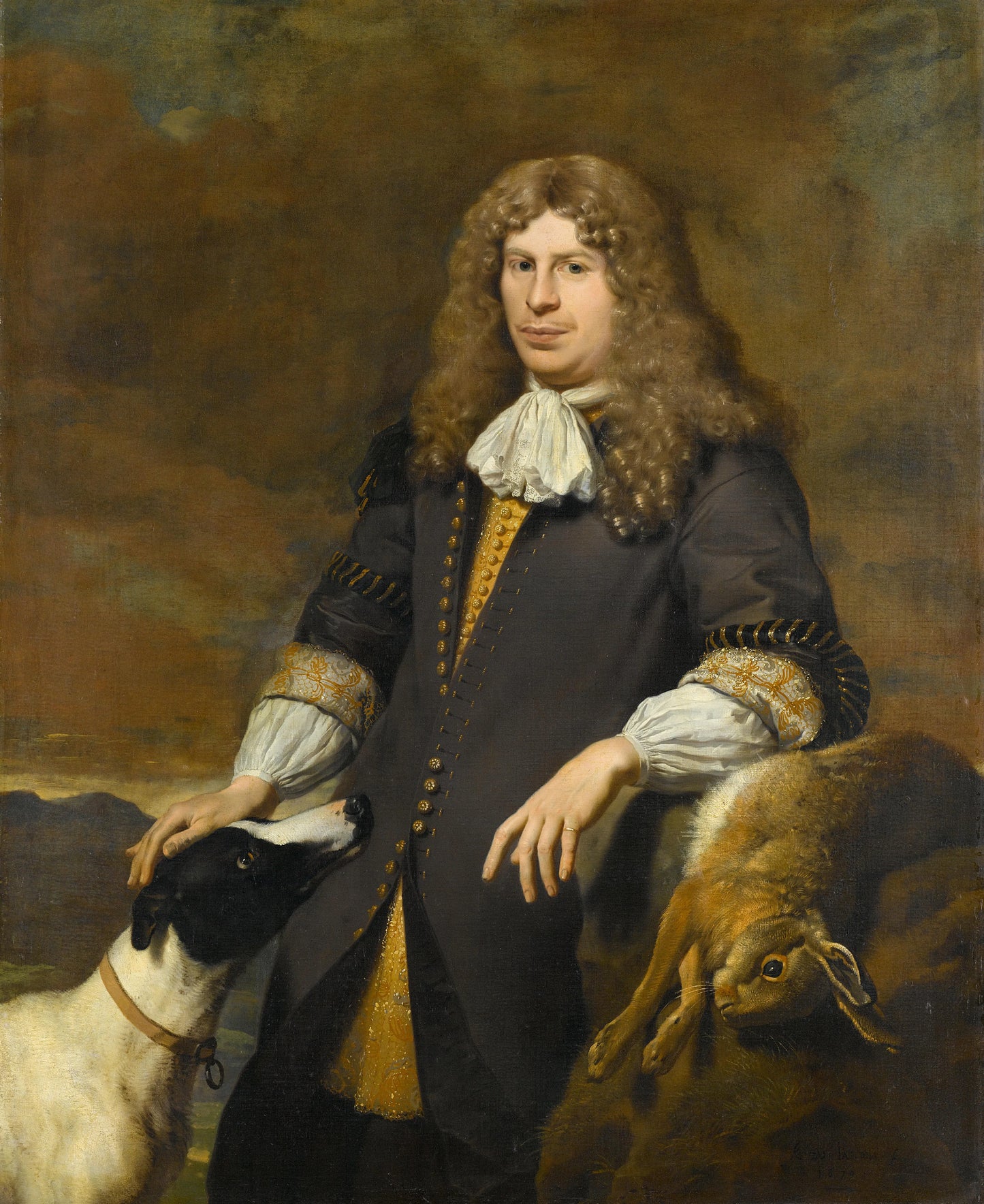 Portrait of a Man, possibly Jacob de Graeff, Alderman of Amsterdam in 1672 – Karel du Jardin Vintage Portrait Art Print | Wall Art Poster