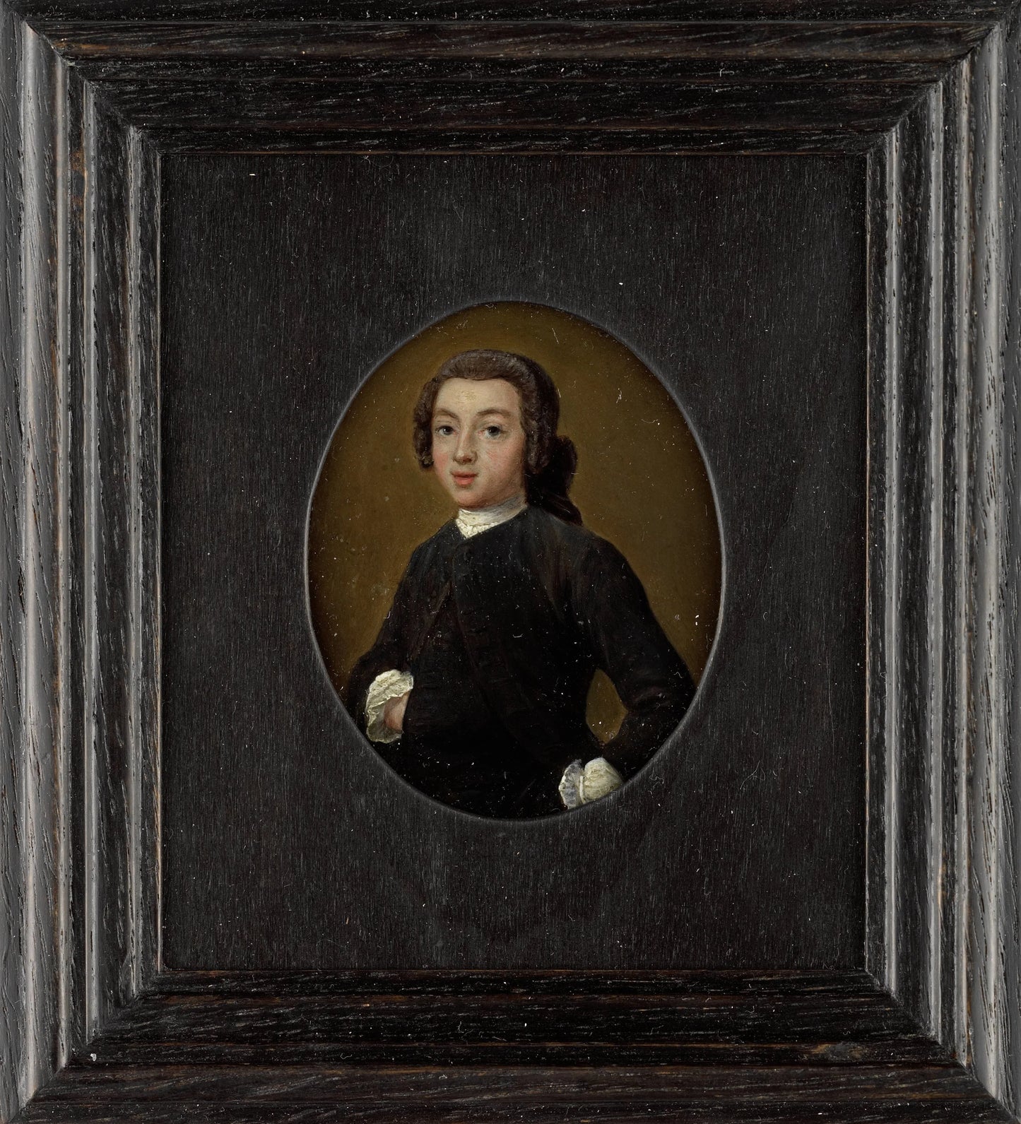 Portret van een jonge man – anoniem Vintage Art Print | Wall Art Poster