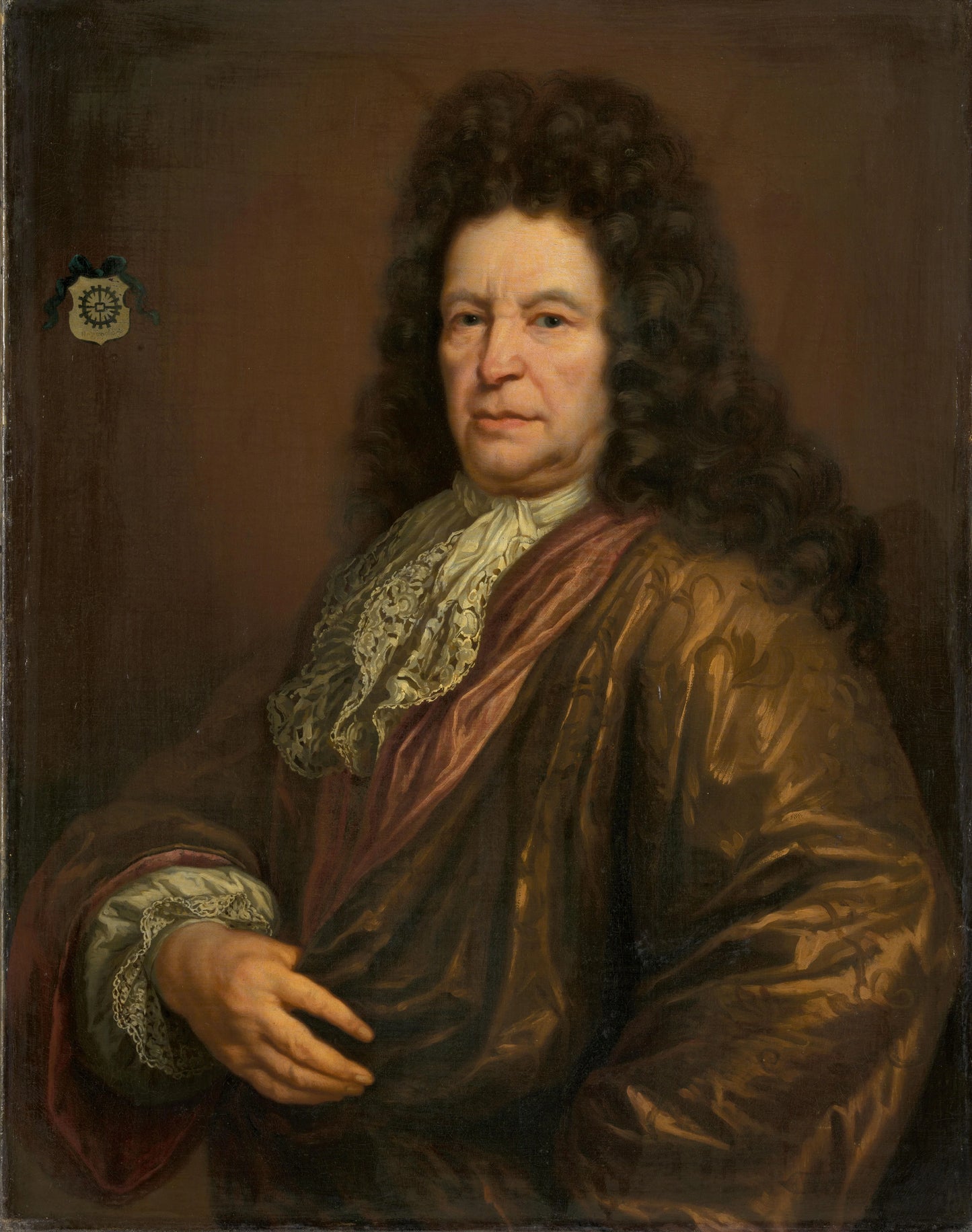 Portrait of Diederik van Hogendorp (1625-1702) – anonymous Vintage Portrait Art Print | Wall Art Poster