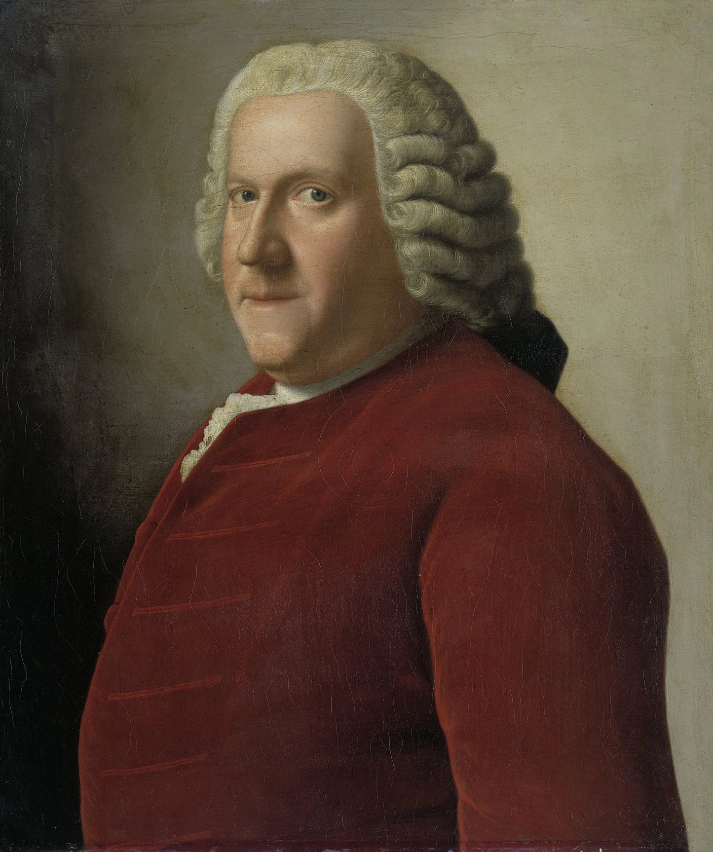 Willem Bentinck (1704-1774). Diplomat in the Service of Willem IV, the Regentess Anna and Willem V – kopie naar Jean-Etienne Liotard Vintage Portrait Art Print | Wall Art Poster