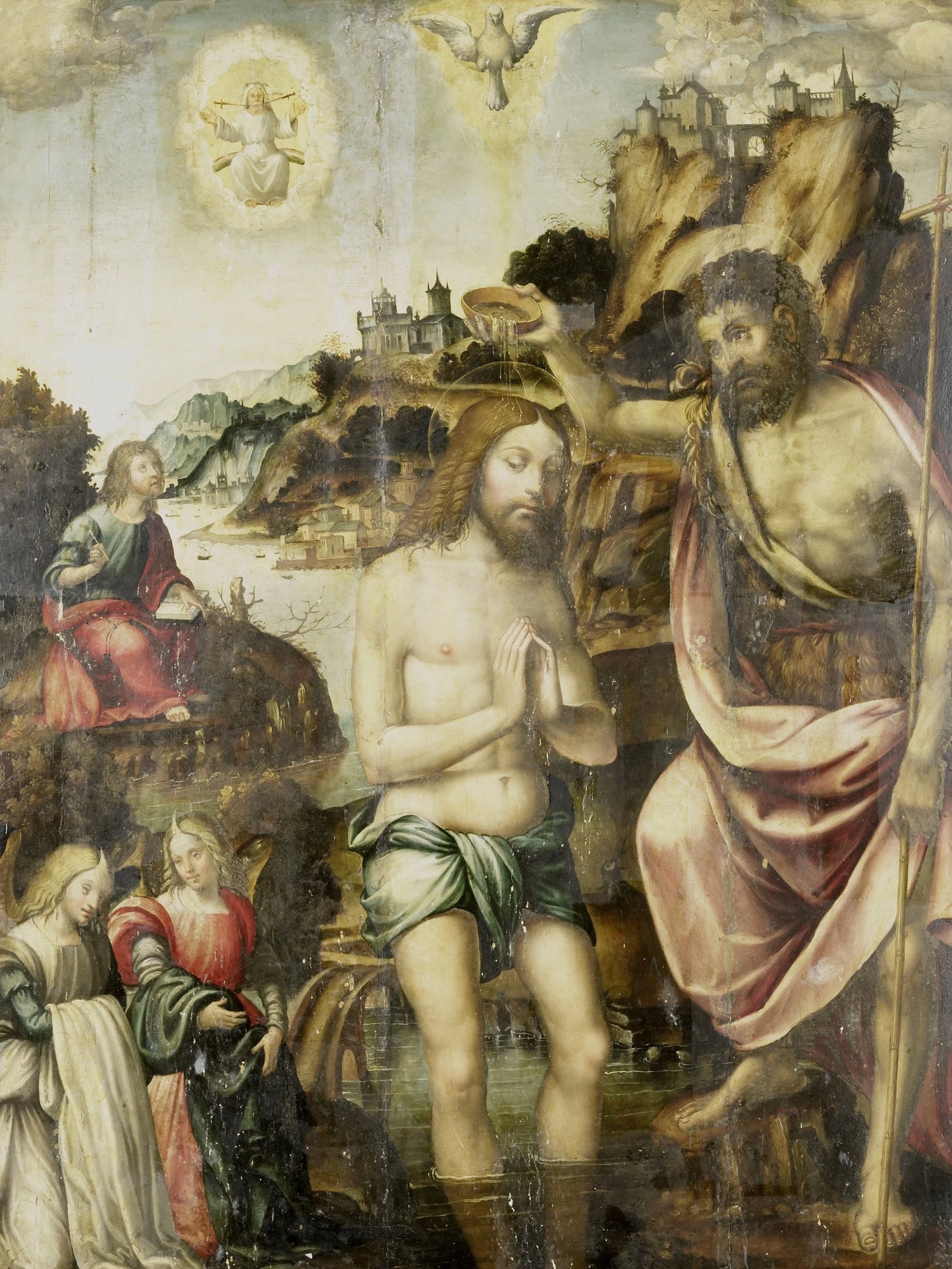 Baptism of Christ – anoniem Vintage River Scene Art Print | Wall Art Poster