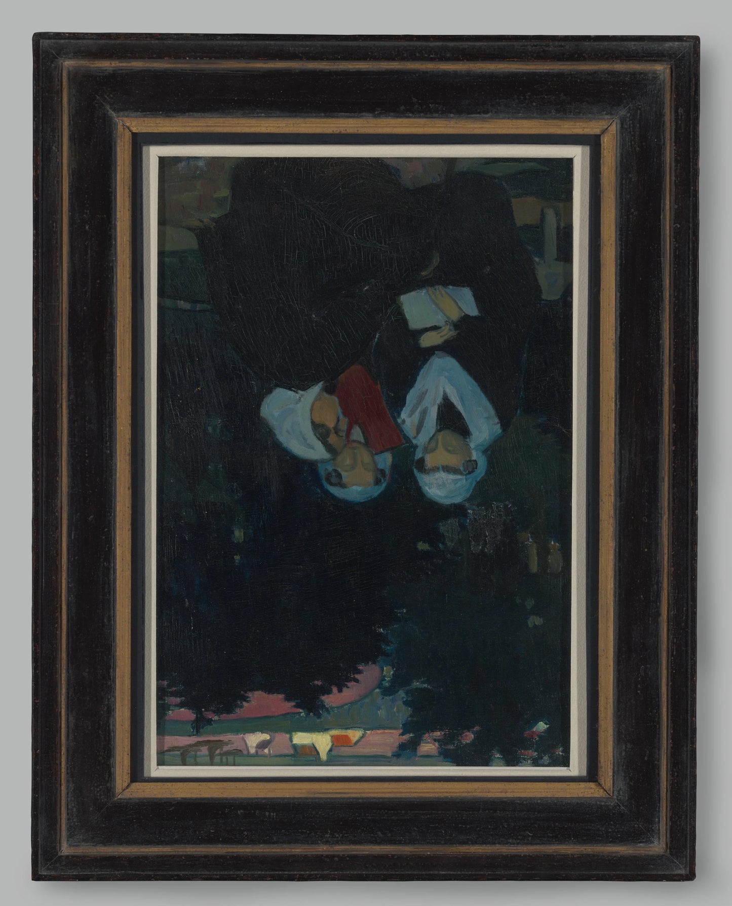 Drie lezende vrouwen in een tuin – Maurice Denis (eigenhandig gesigneerd) Vintage Art Print | Wall Art Poster