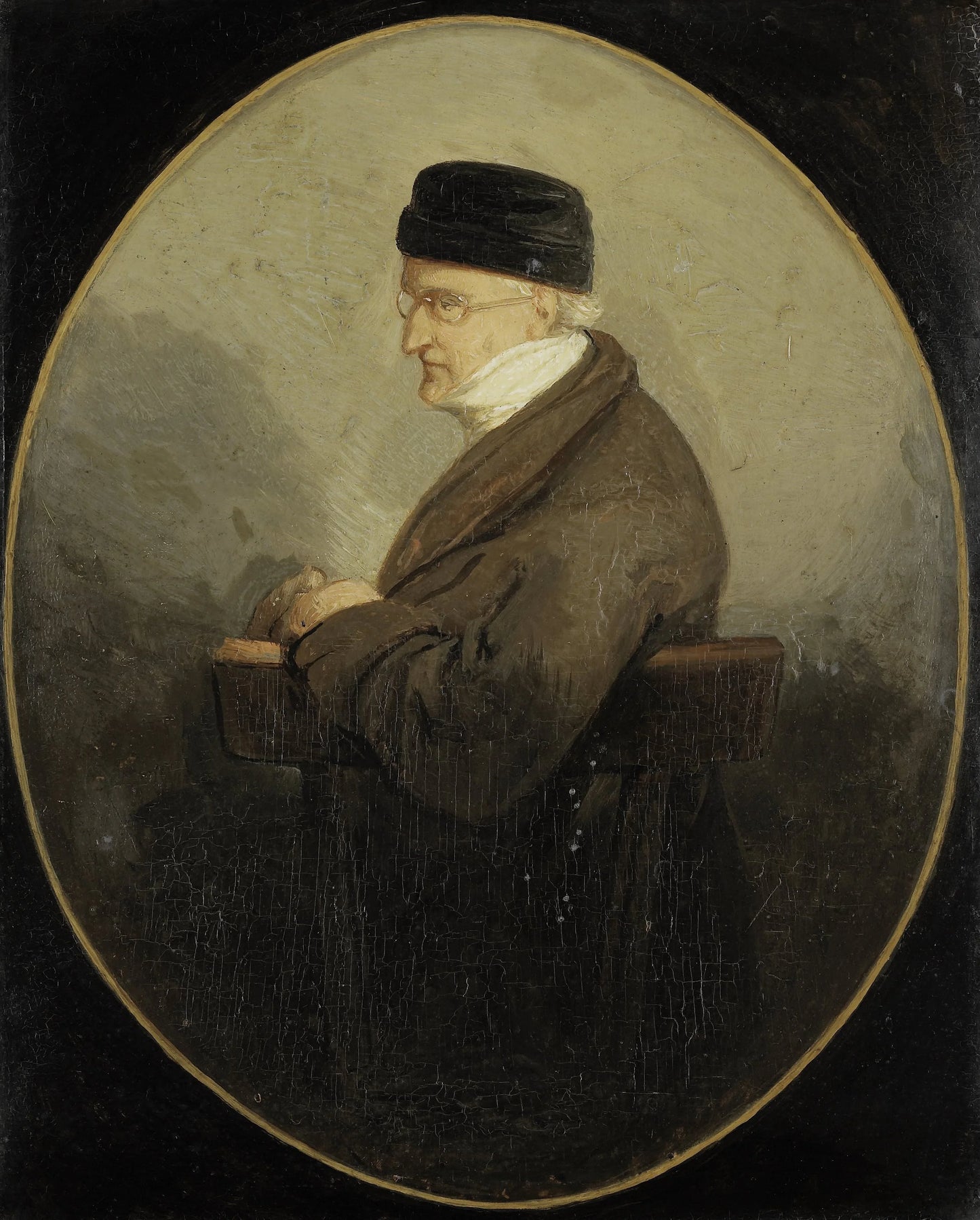 David Pierre Giottino Humbert de Superville (1770-1849), Painter and Writer – Jacobus Ludovicus Cornet Vintage Self-Portrait Art Print | Wall Art Poster