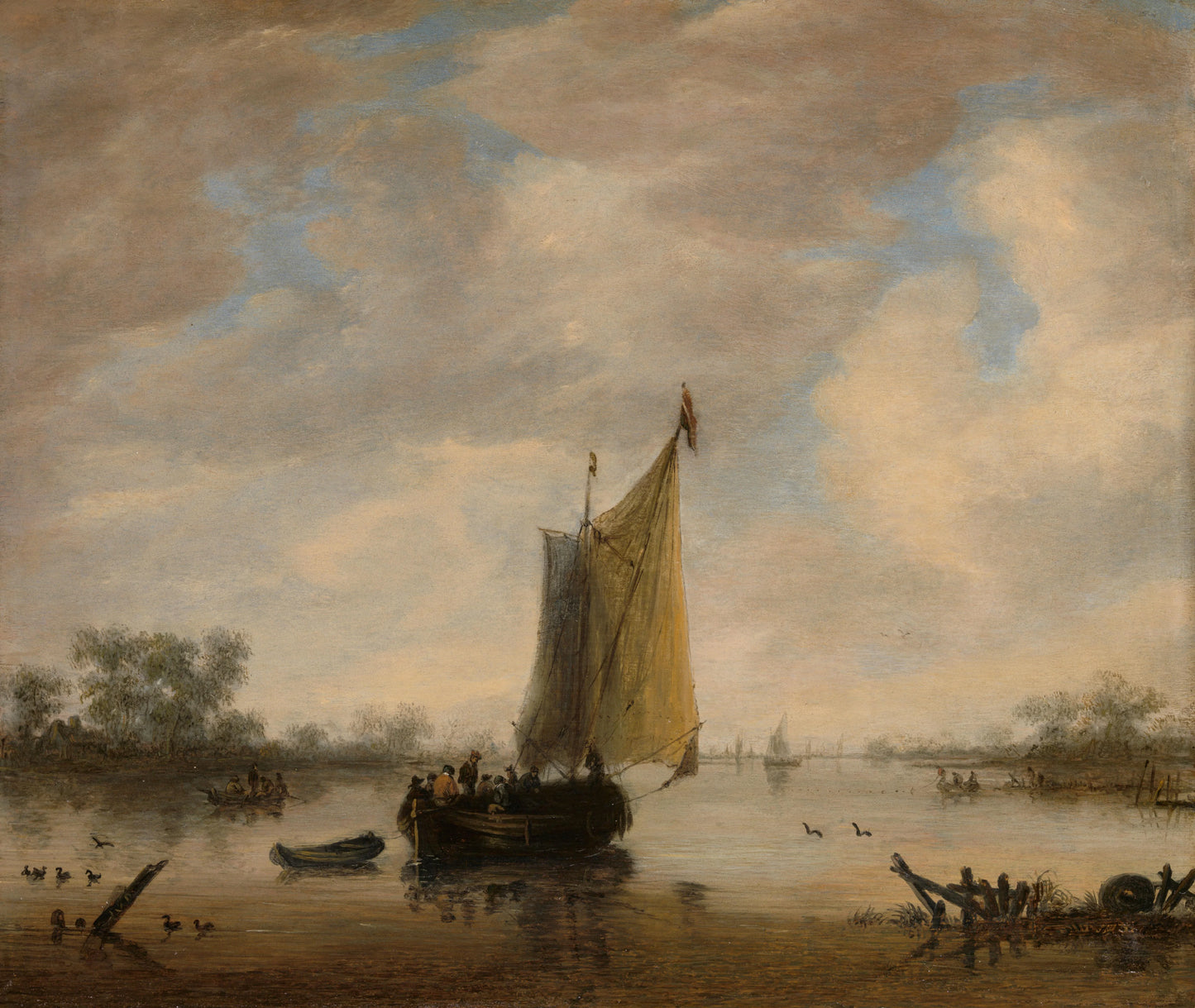 River View – Jeronymus van Diest (II) Vintage Landscape Art Print | Wall Art Poster