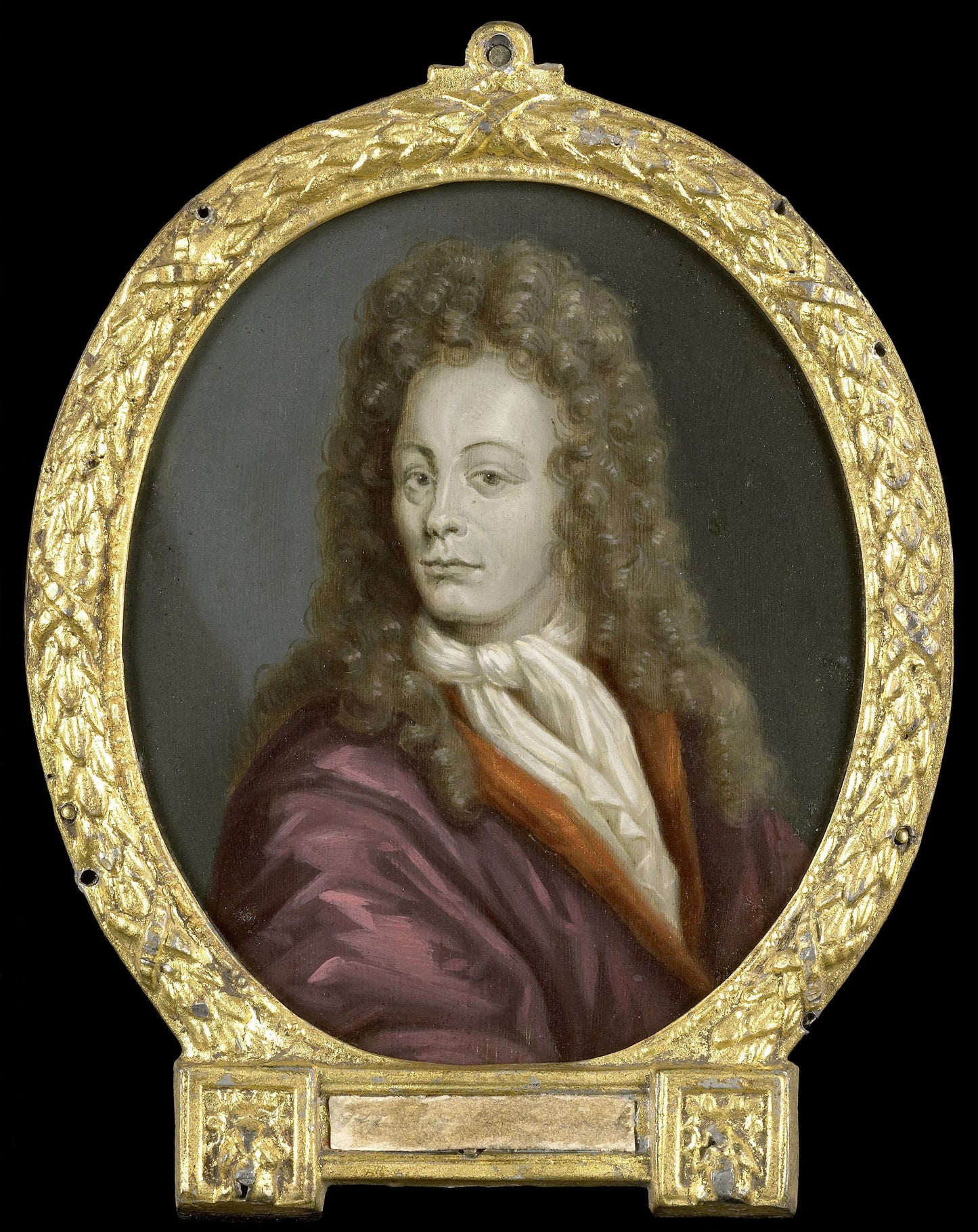 Portrait of Tobias Gutberleth, Man of Letters in Leeuwarden – Arnoud van Halen Vintage Portrait Art Print | Wall Art Poster