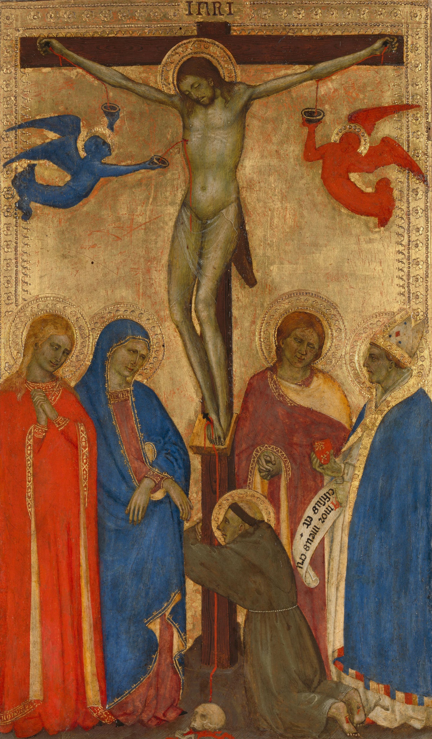 The Crucifixion – Giovanni da Milano Vintage Art Print | Wall Art Poster