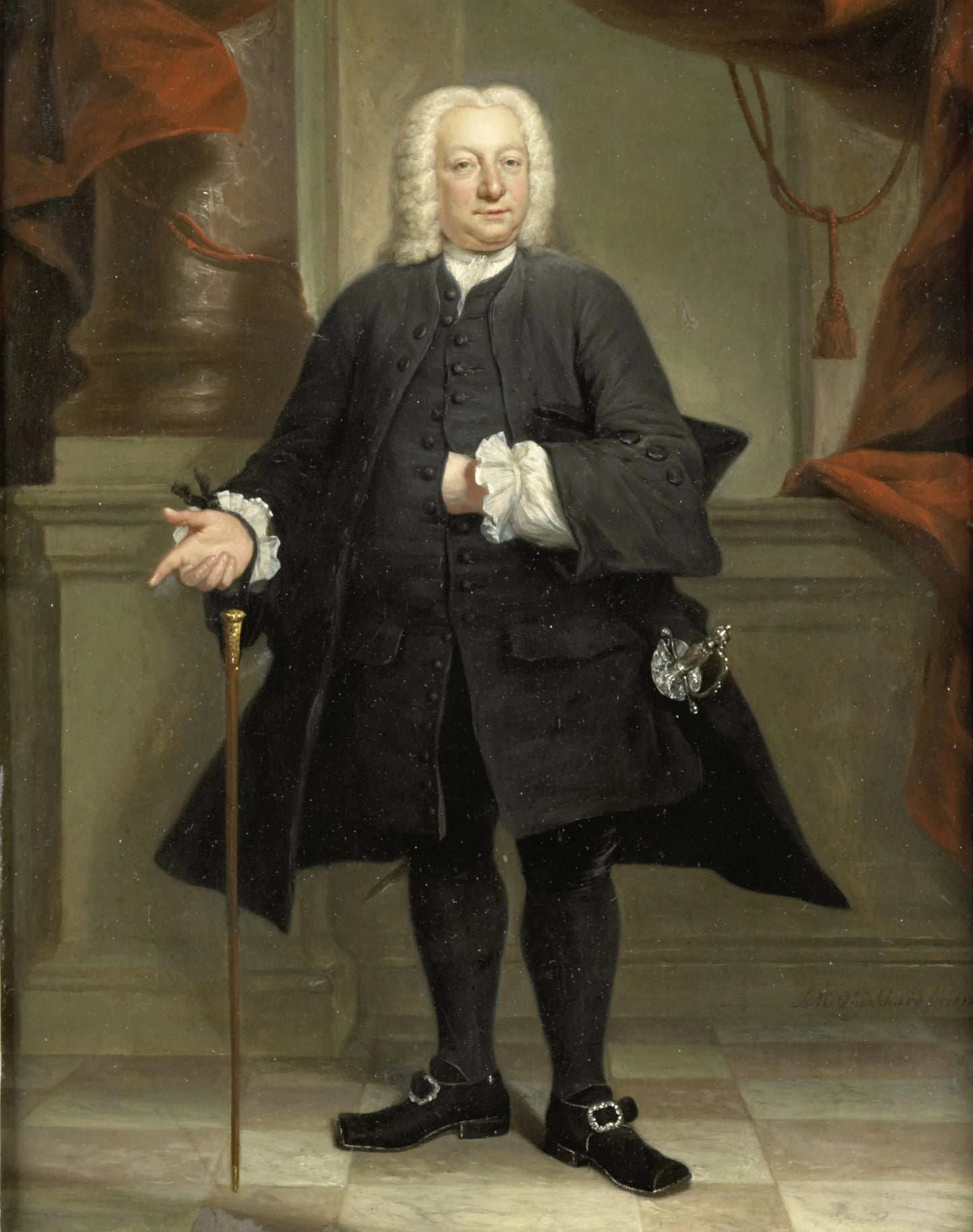 Portrait of a Man – Jan Maurits Quinkhard (signed by artist) Vintage Portrait Art Print | Wall Art Poster