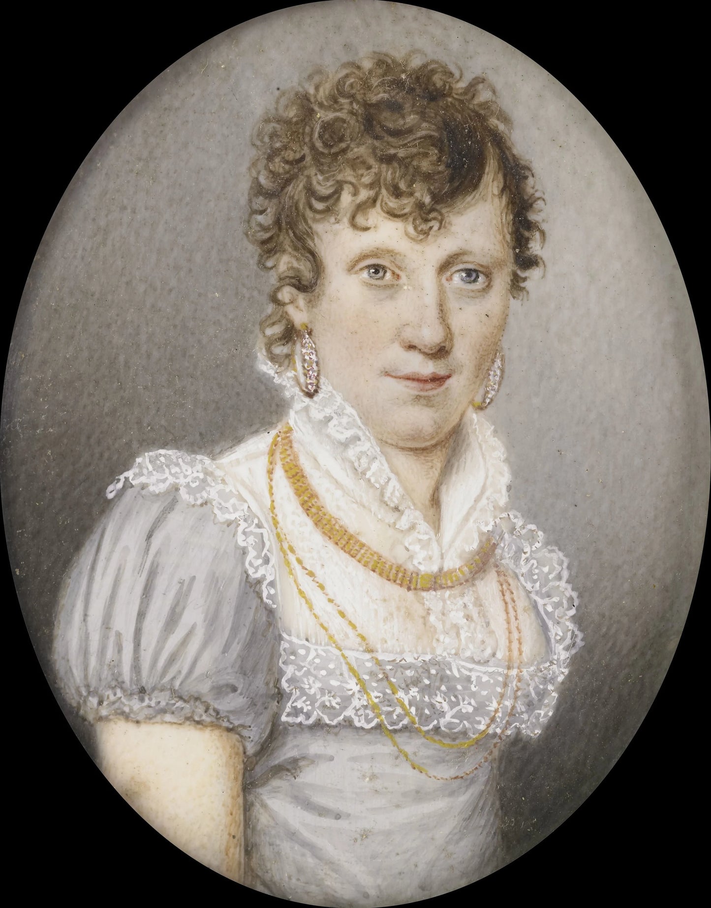 Maria Elisabeth Schreiber (1765-1822). Echtgenote van Georg Albrecht Diederichs – anoniem Vintage Art Print | Wall Art Poster