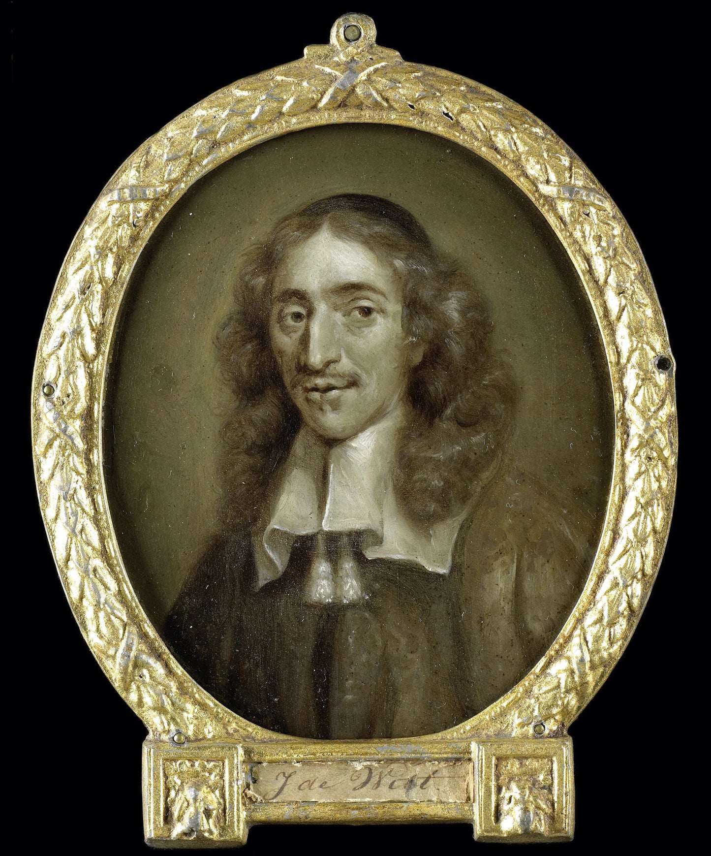 Portrait of Johan de Witt, Grand Pensionary of Holland – Jan Maurits Quinkhard Vintage Portrait Art Print | Wall Art Poster