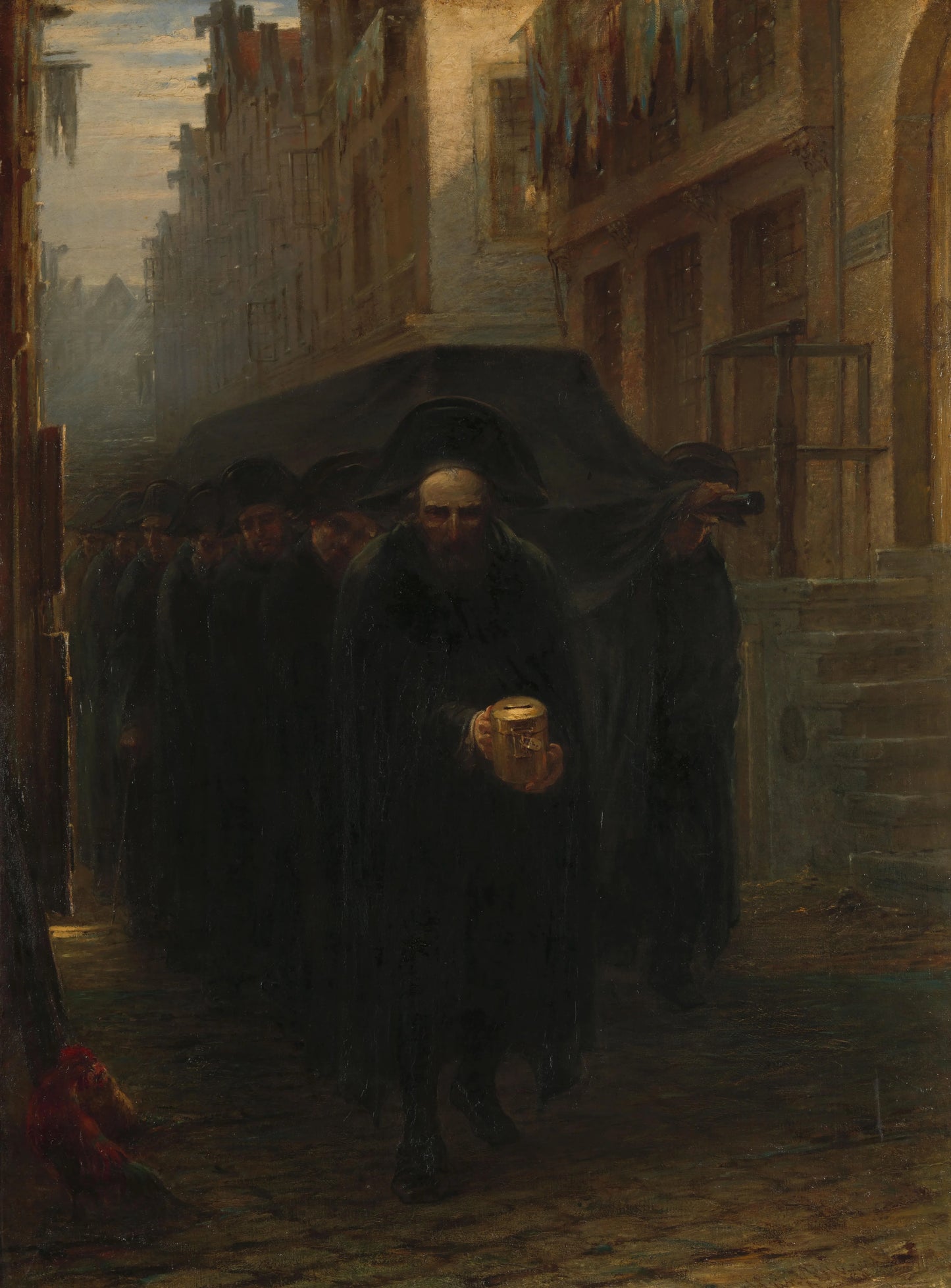 A Jewish Funeral – Hein Burgers Vintage Art Print | Wall Art Poster