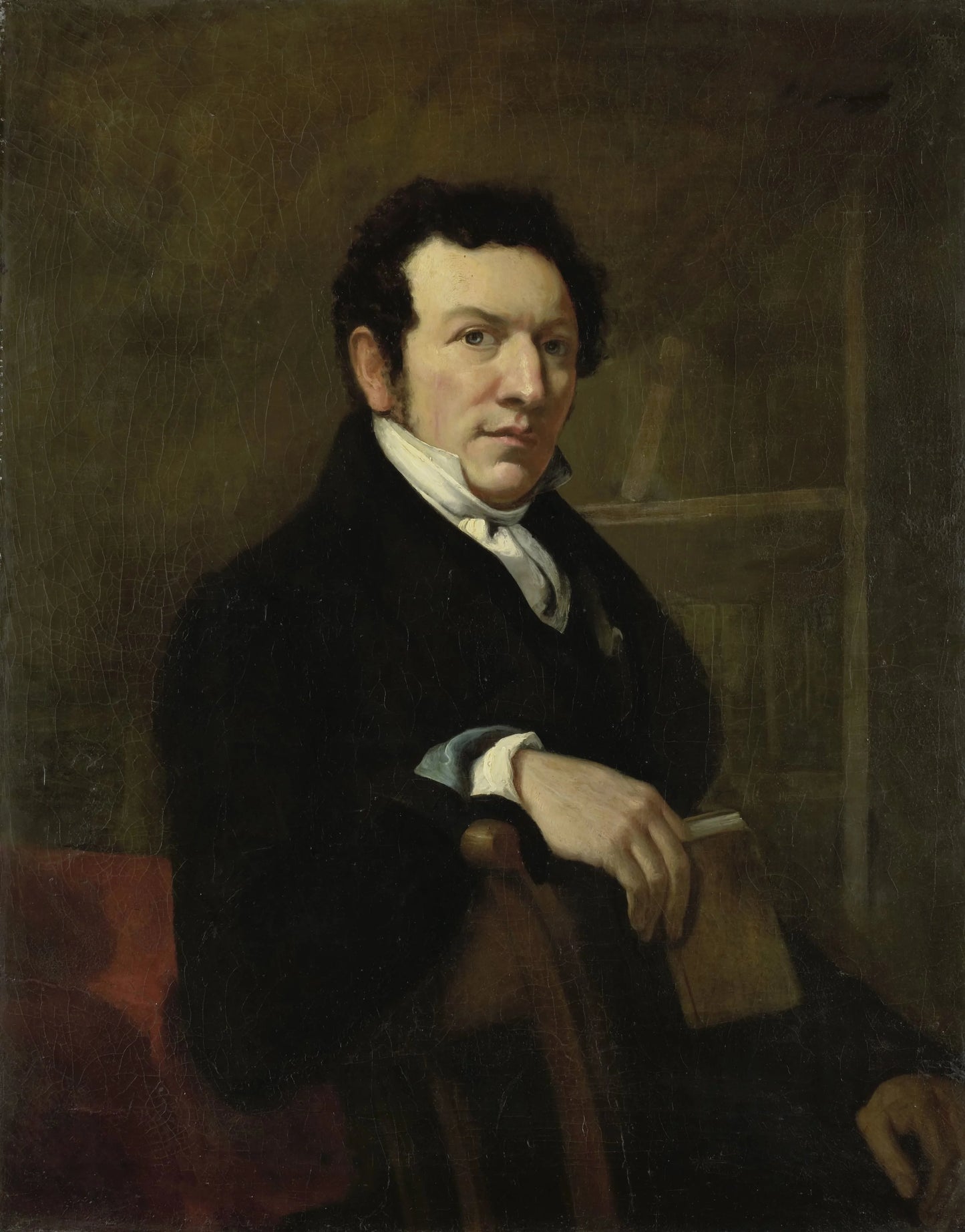 Portrait of Anthonie van der Hout – Christiaan Julius Lodewijk Portman Vintage Portrait Art Print | Wall Art Poster