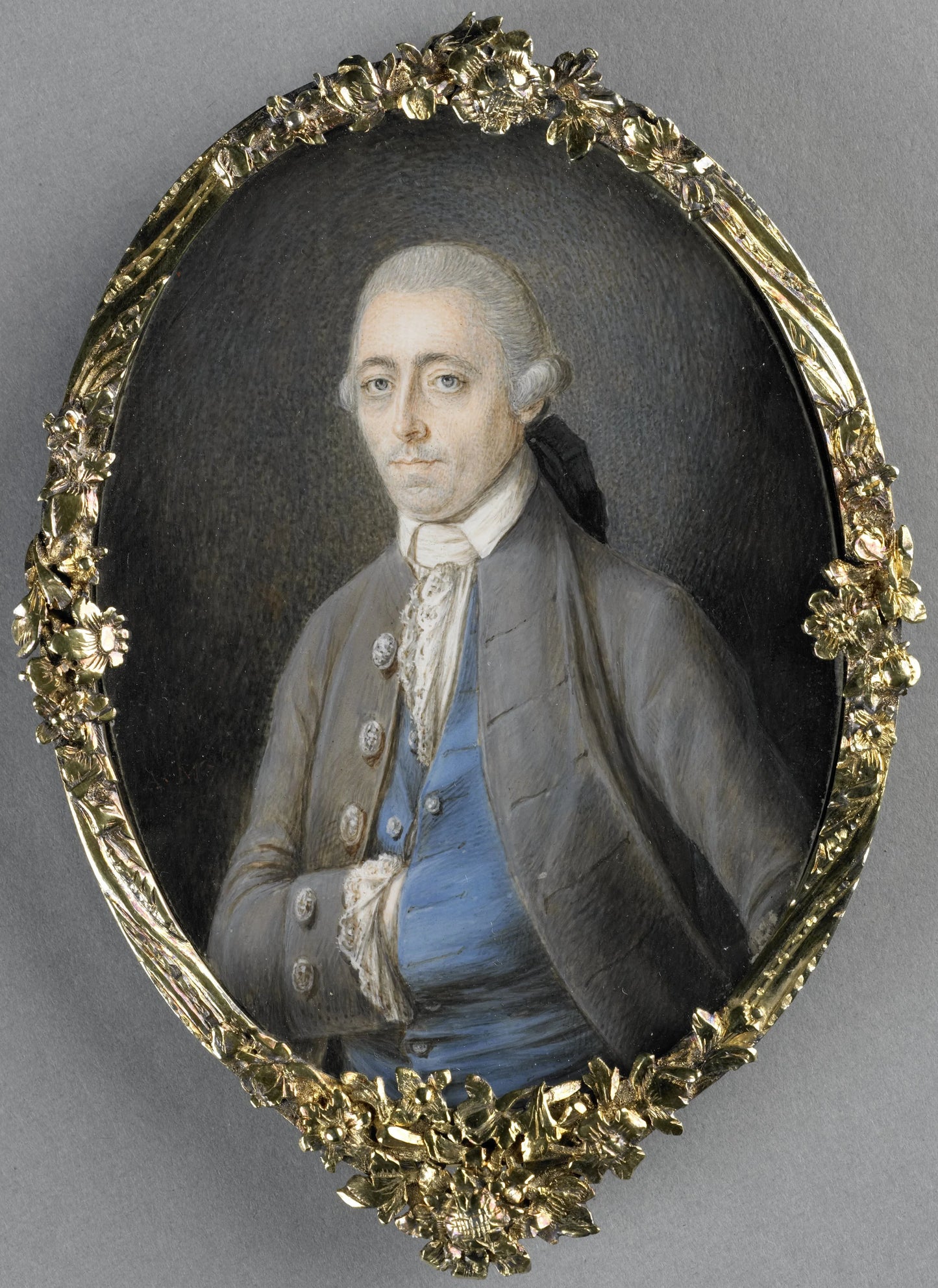 Portret van Johannes Wesenhagen (1743-1803) – Antoine Maucourt Vintage Portrait Art Print | Wall Art Poster