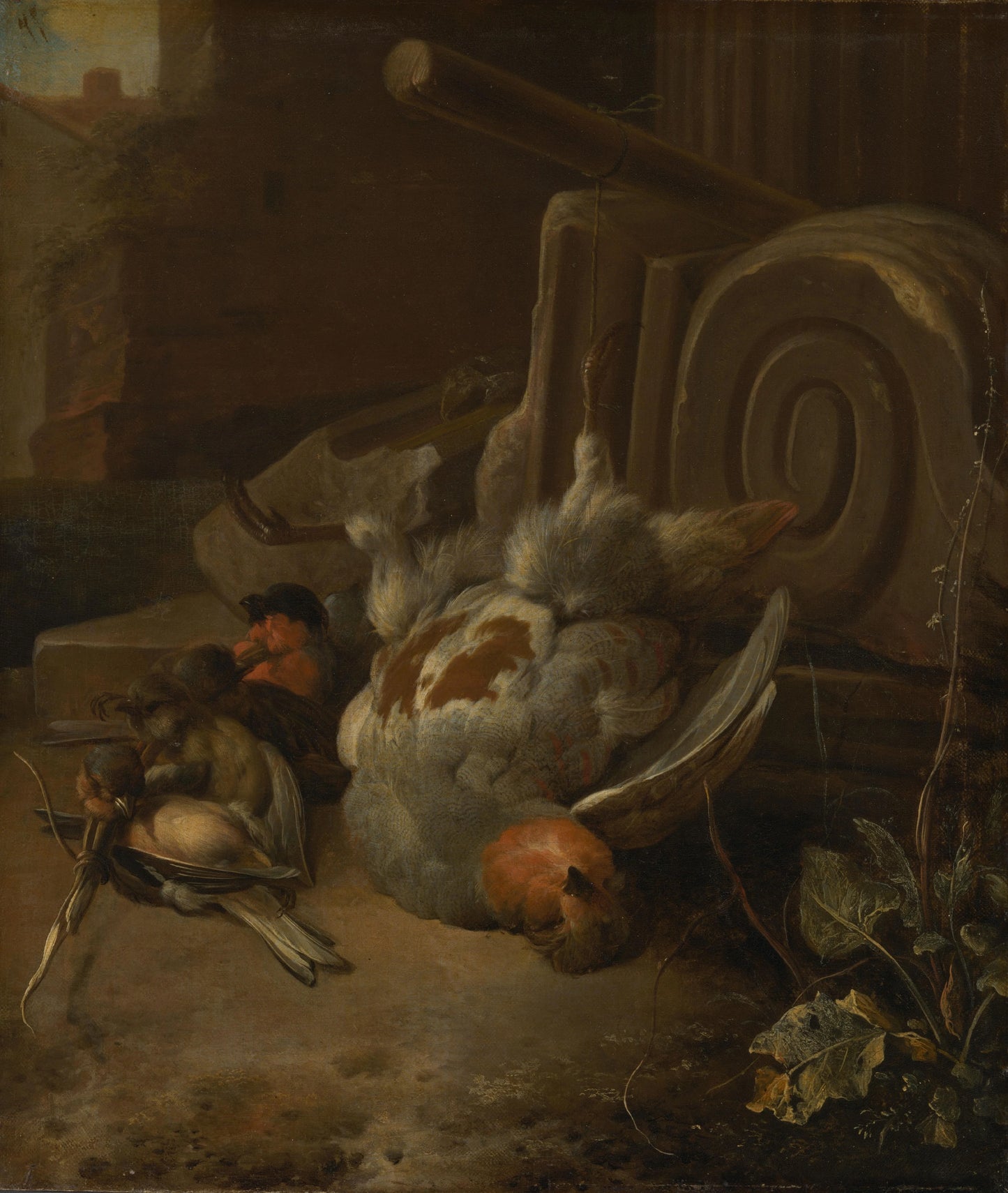 Dead Birds – Melchior d' Hondecoeter Vintage Still Life Art Print | Wall Art Poster