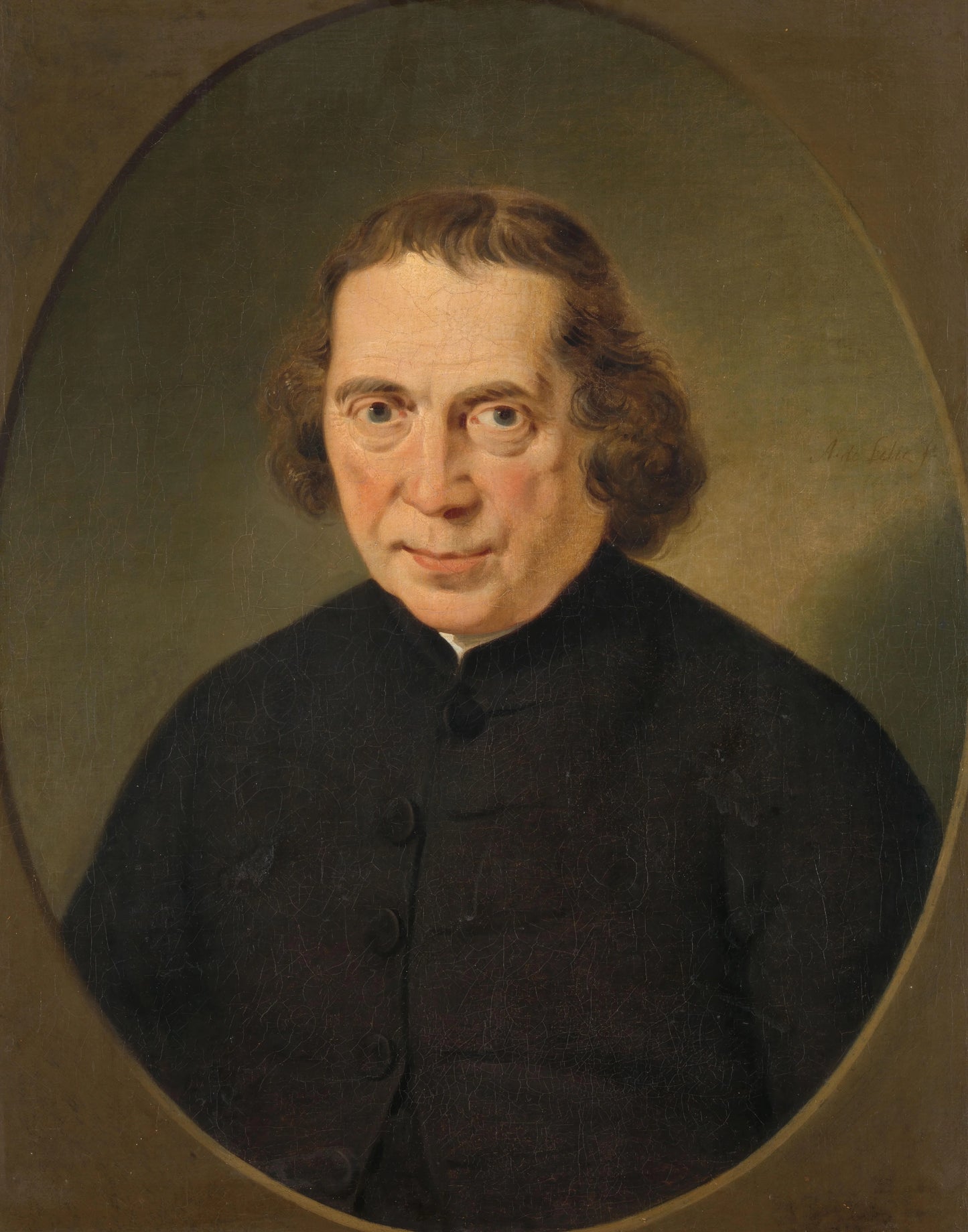 Portrait of Jan Nieuwenhuyzen – Adriaan de Lelie Vintage Portrait Art Print | Wall Art Poster