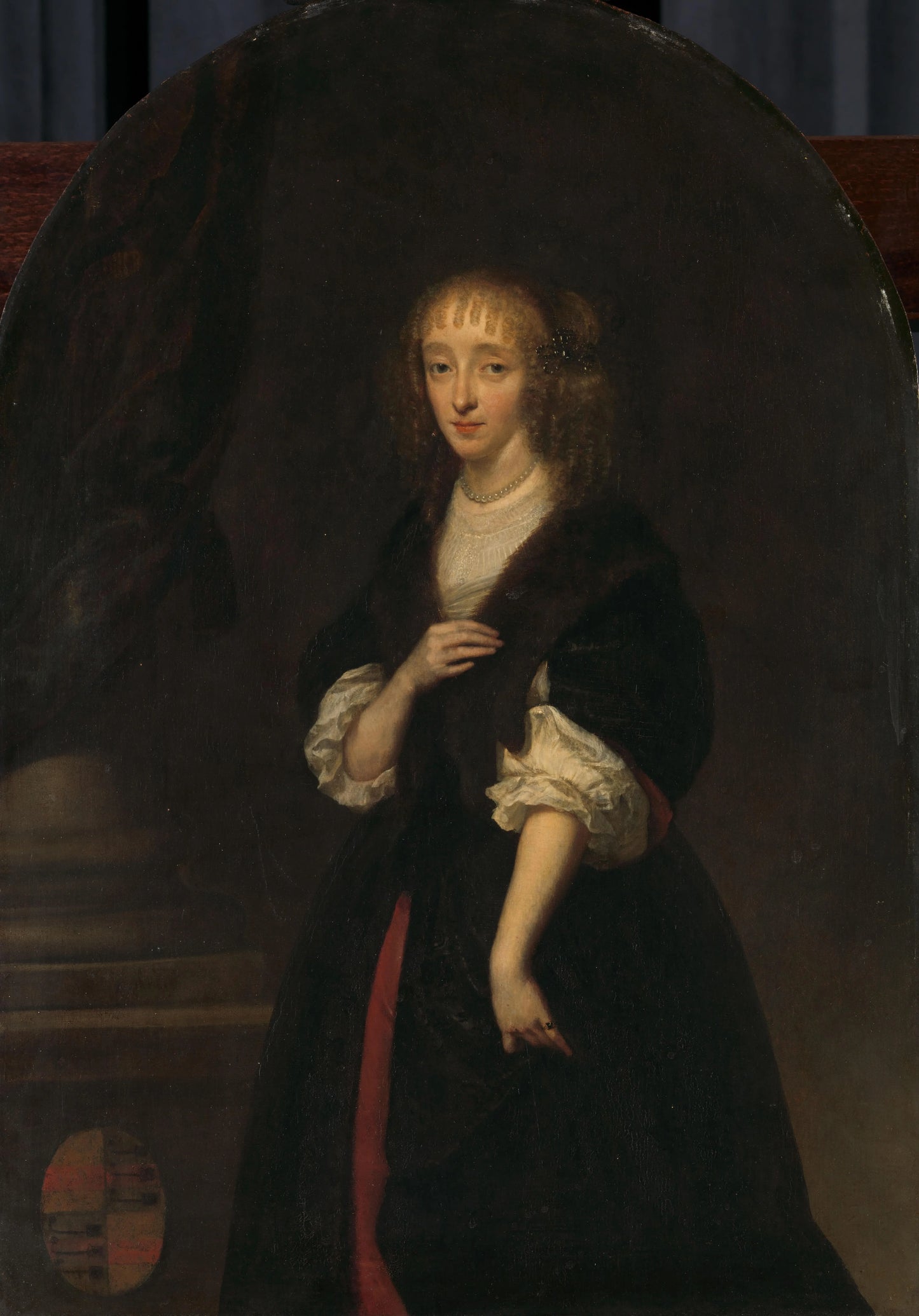 Portrait of Jacoba Bicker (1640-95), wife of Pieter de Graeff – Caspar Netscher Vintage Portrait Art Print | Wall Art Poster