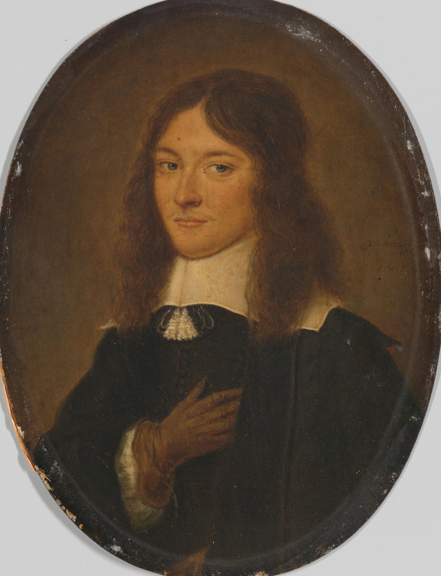 Portrait of a Man – Dirk Druyf Vintage Portrait Art Print | Wall Art Poster