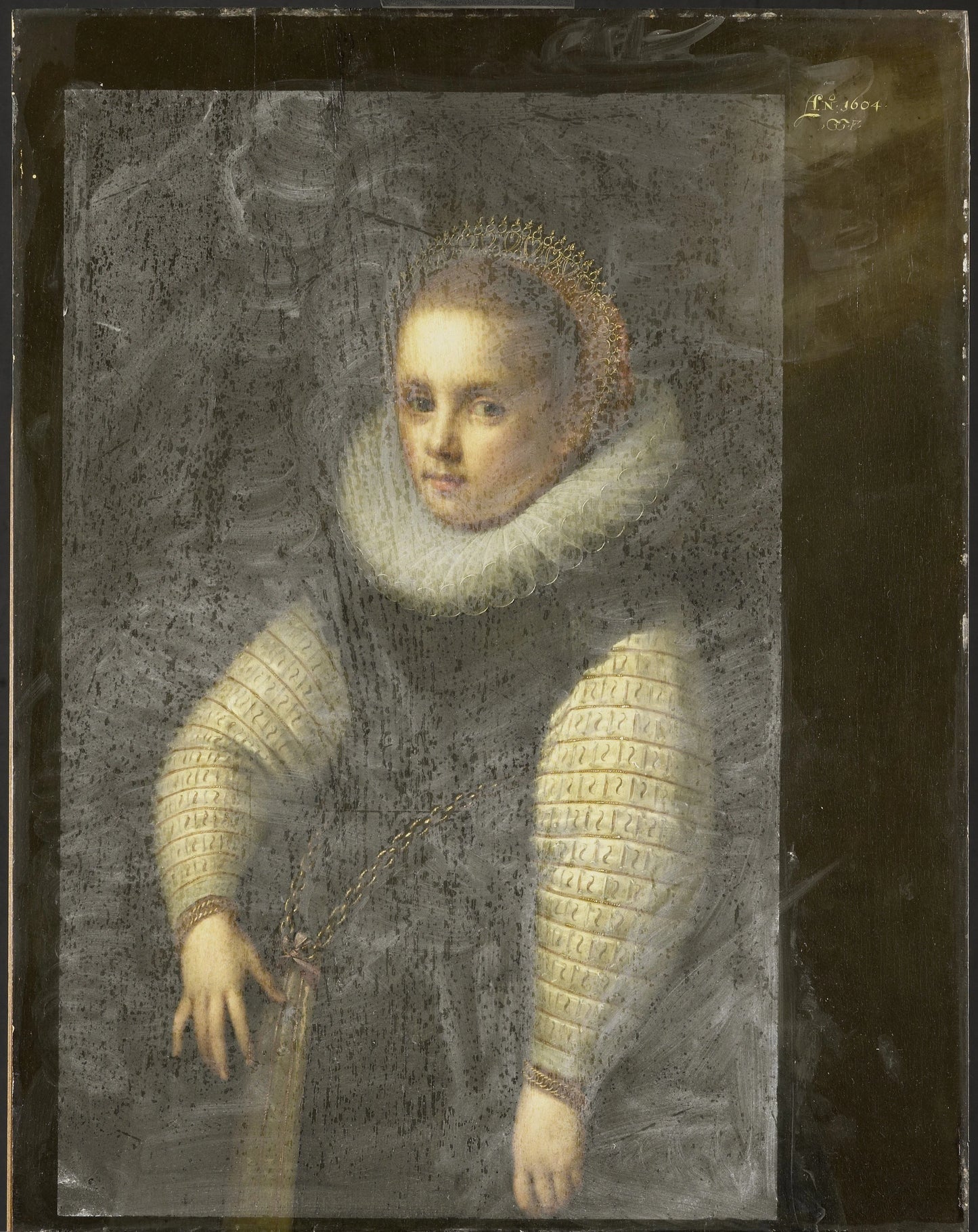 Catharina Fourmenois (1598-1665) – Gortzius Geldorp (vermeld op object) Vintage Portrait Art Print | Wall Art Poster