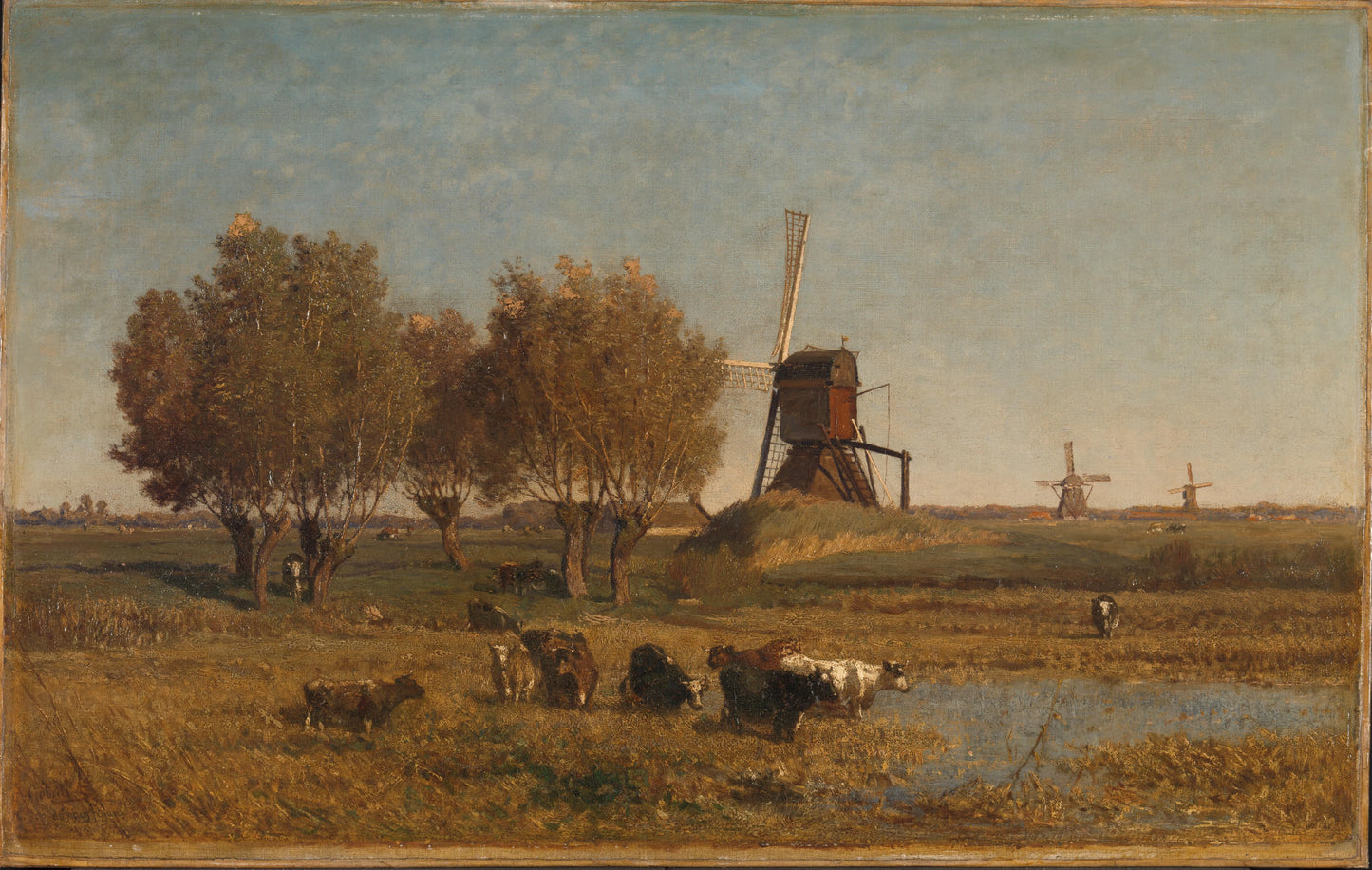De Winkel near Abcoude – Paul Joseph Constantin Gabriël Vintage Landscape Art Print | Wall Art Poster