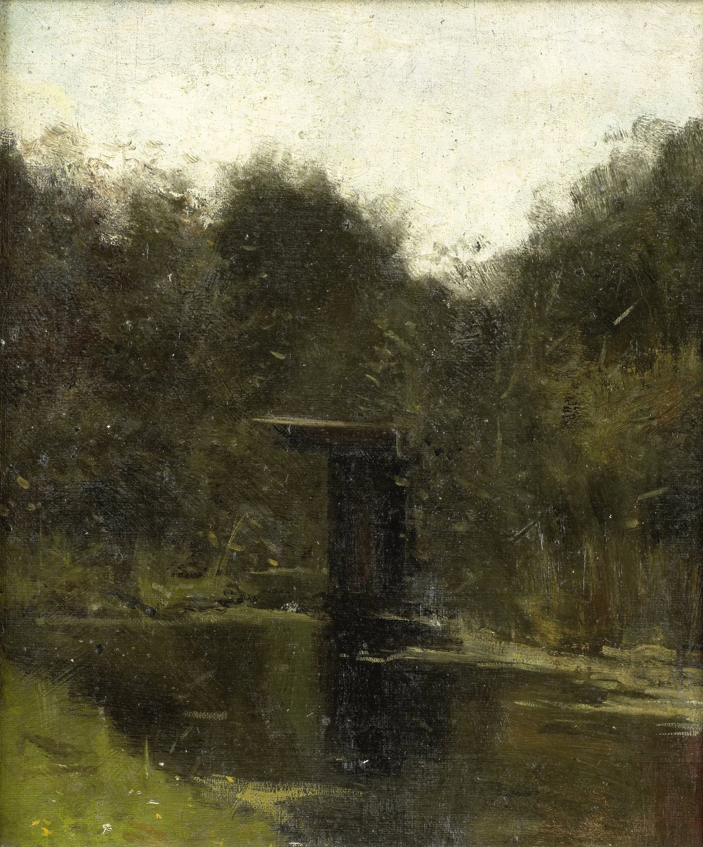 Corner of a Pond near Breukelen – Richard Nicolaüs Roland Holst Vintage Landscape Art Print | Wall Art Poster