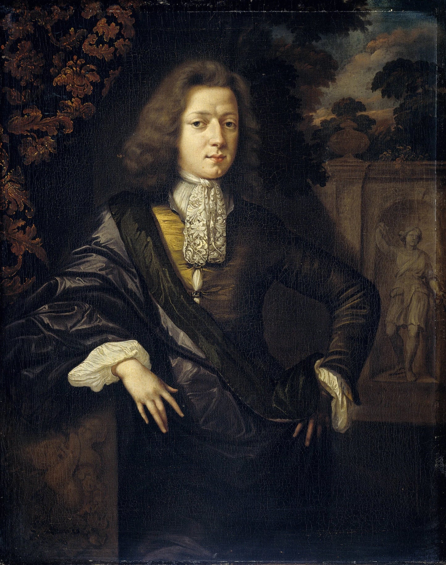 Johan van Bochoven (1624-93), Public Prosecutor and Councillor at the Court of Flanders – Daniël Haringh Vintage Portrait Art Print | Wall Art Poster