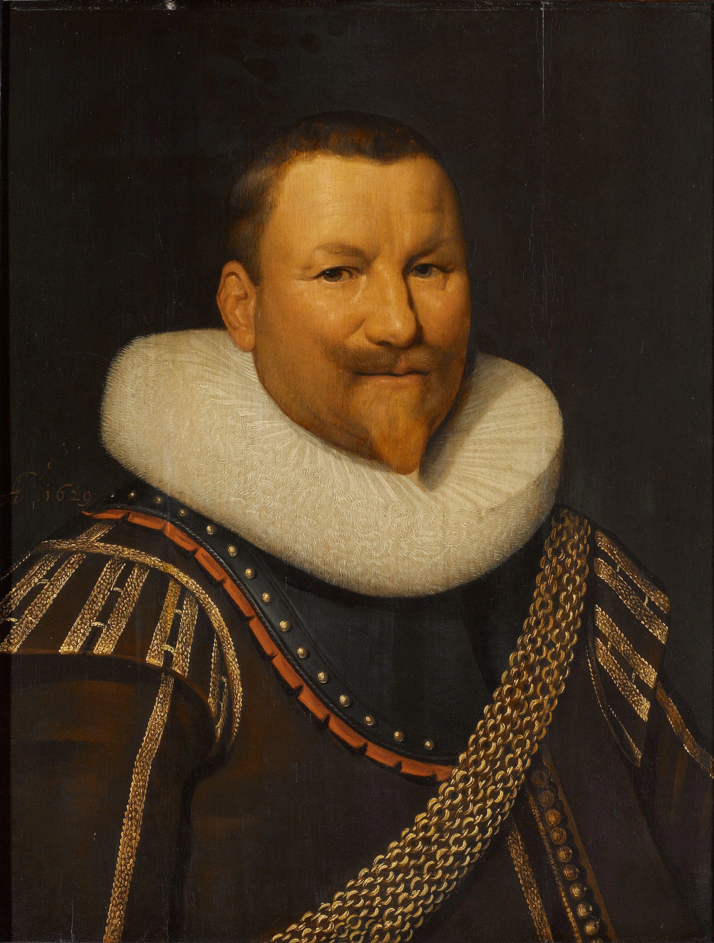 Portrait of Pieter Pietersz Hein (1577-1629), Vice Admiral of Holland – atelier van Jan Daemen Cool Vintage Portrait Art Print | Wall Art Poster