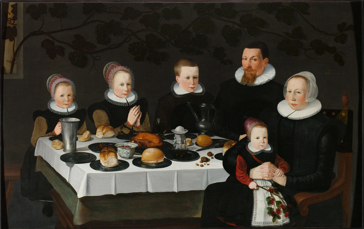 Family Portrait – anoniem Vintage Portrait Art Print | Wall Art Poster