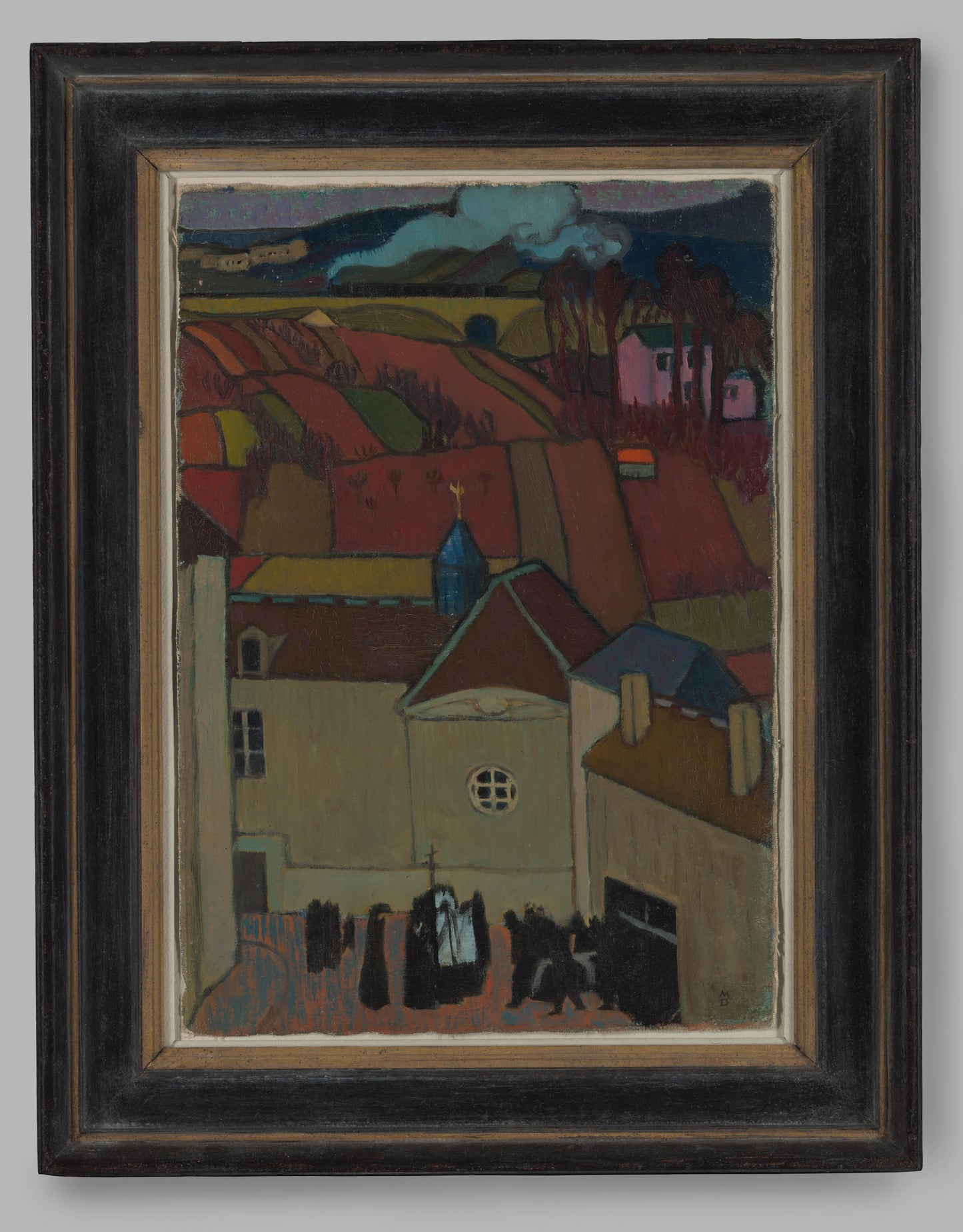 Burial in My Own Neighbourhood – Maurice Denis (signed by artist) Vintage Landscape Art Print | Wall Art Poster