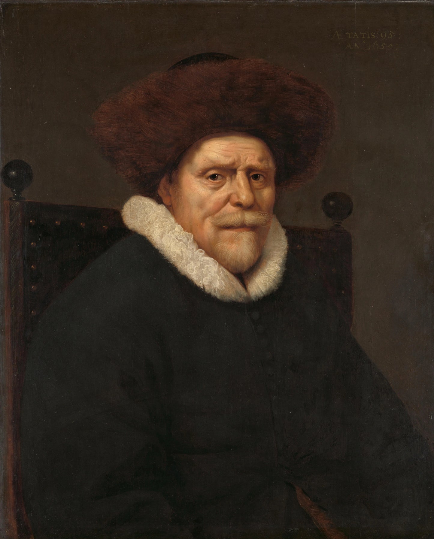 Portrait of a Man – anonymous Vintage Portrait Art Print | Wall Art Poster