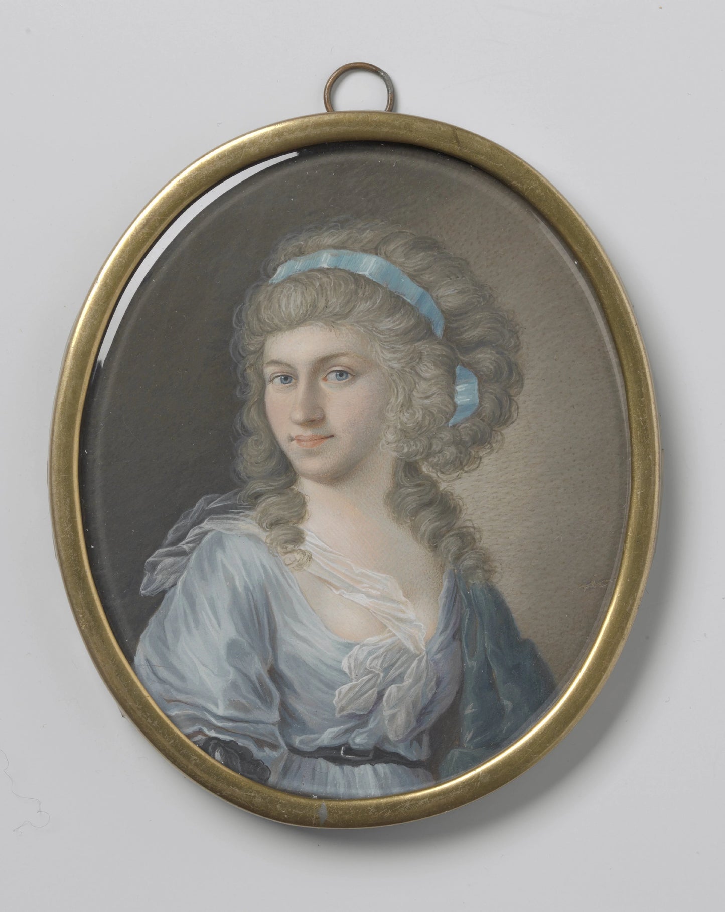 Portret van een vrouw – Henrik Ploetz Vintage Portrait Art Print | Wall Art Poster