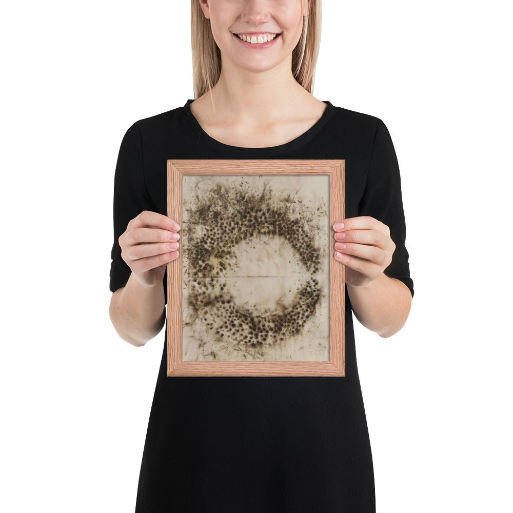 Drawing for Transient Rainbow by Cai Guo-Qiang, Framed poster