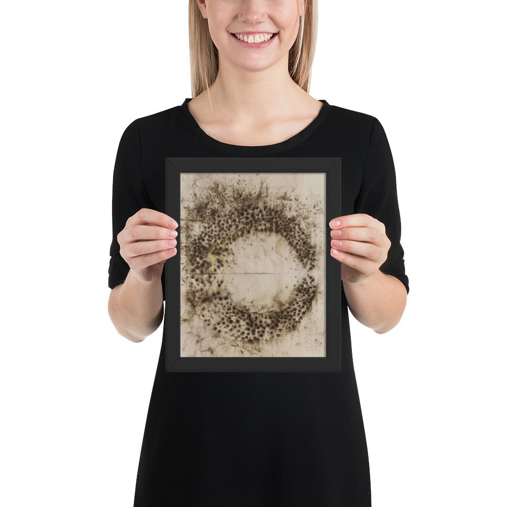 Drawing for Transient Rainbow by Cai Guo-Qiang, Framed poster