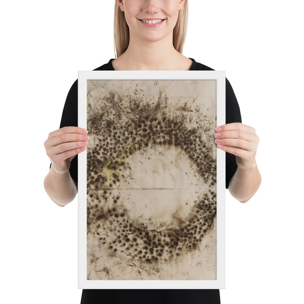 Drawing for Transient Rainbow by Cai Guo-Qiang, Framed poster