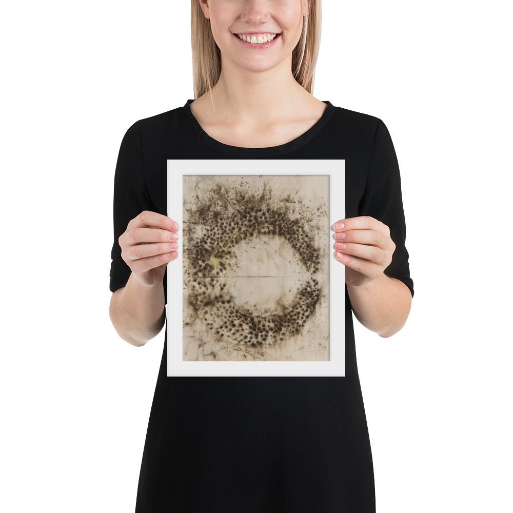 Drawing for Transient Rainbow by Cai Guo-Qiang, Framed poster