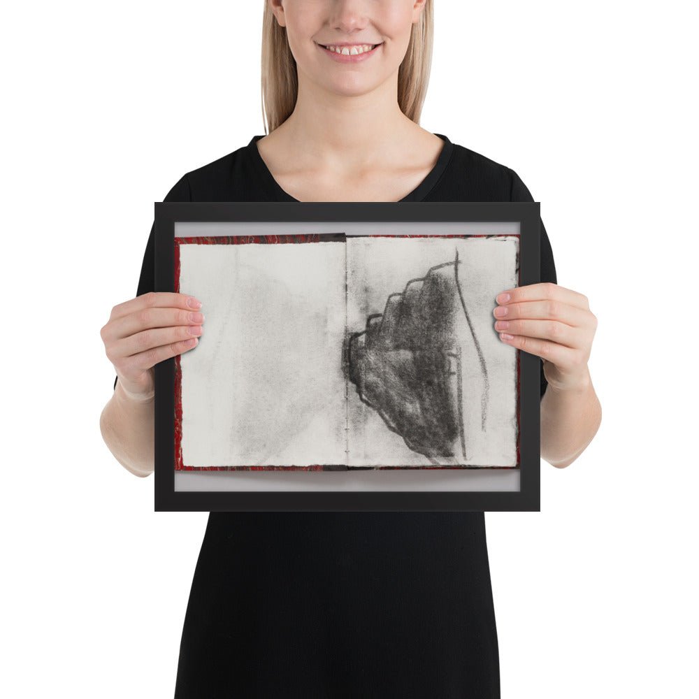 Egypt by Richard Serra, Framed posterr