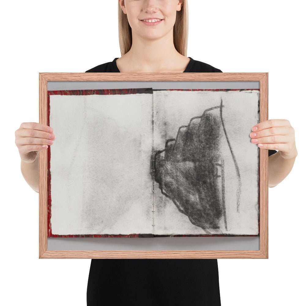 Egypt by Richard Serra, Framed posterr