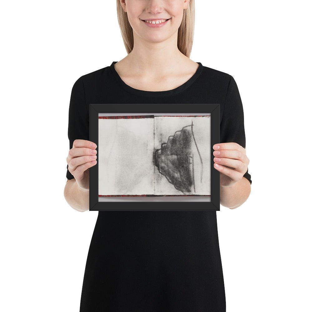Egypt by Richard Serra, Framed posterr